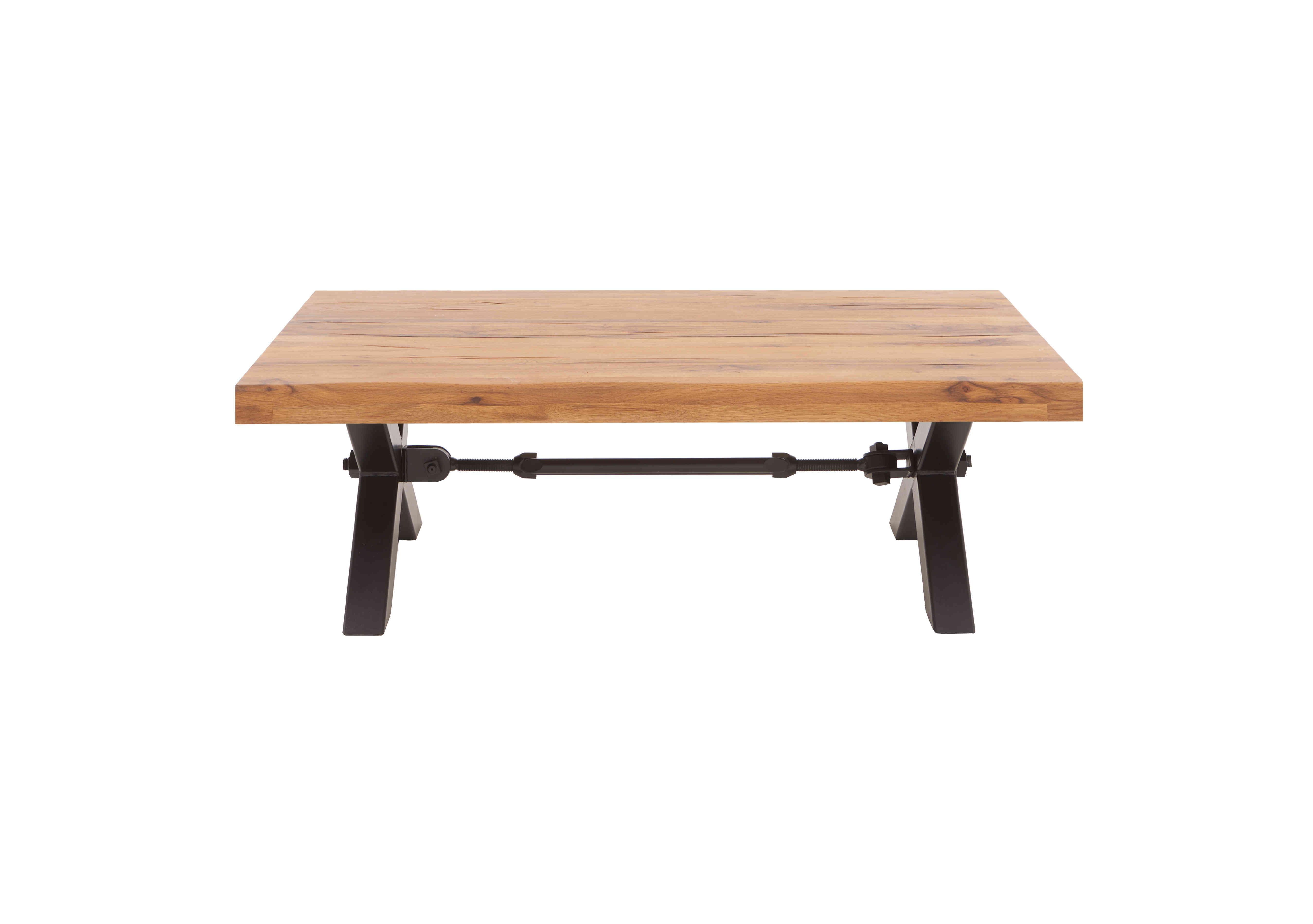 Terra Coffee Table with Kansas B Leg in 01 Oiled on Furniture Village