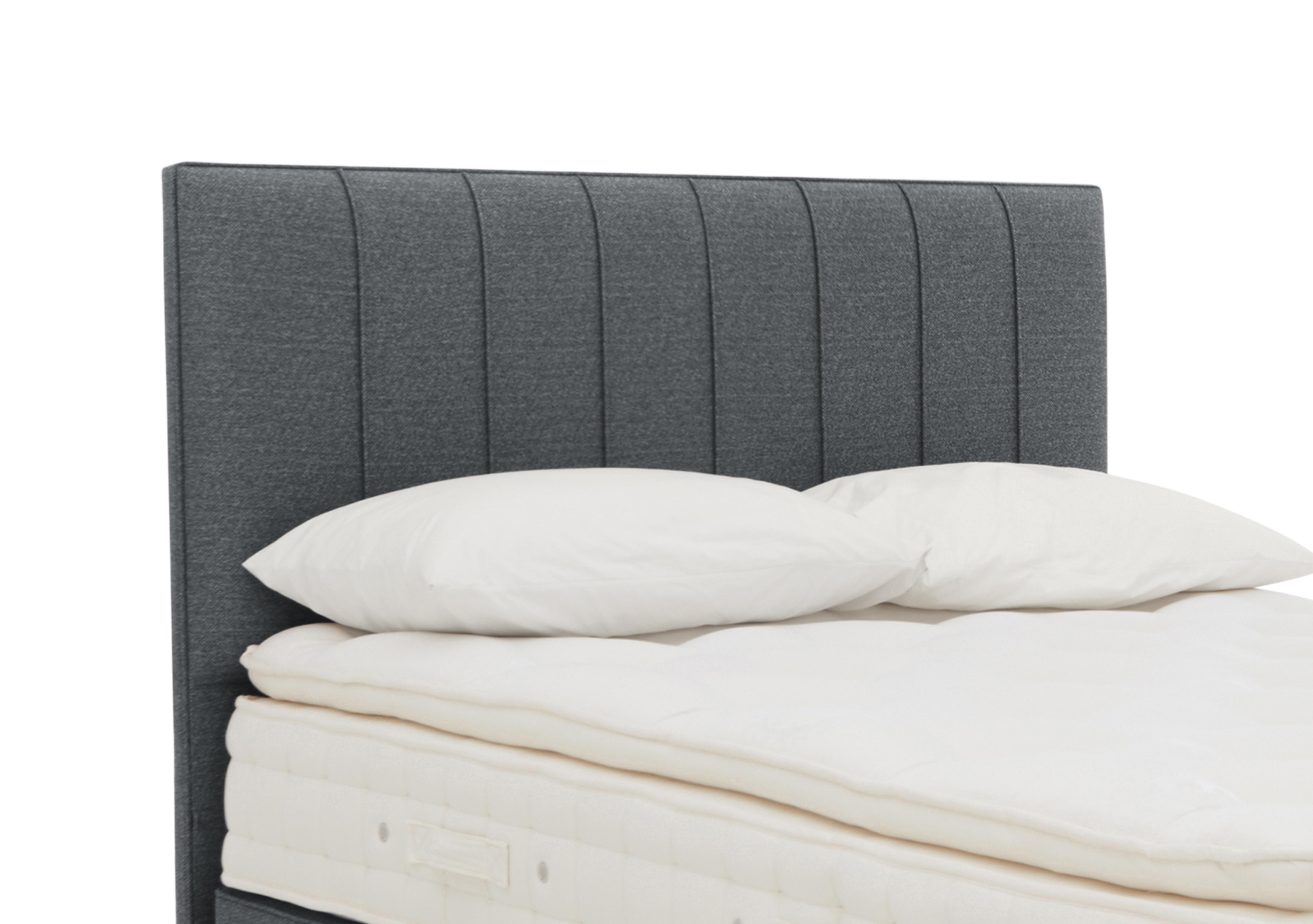 Downley Floor Standing Headboard in Maestro 6007 Carbon on Furniture Village