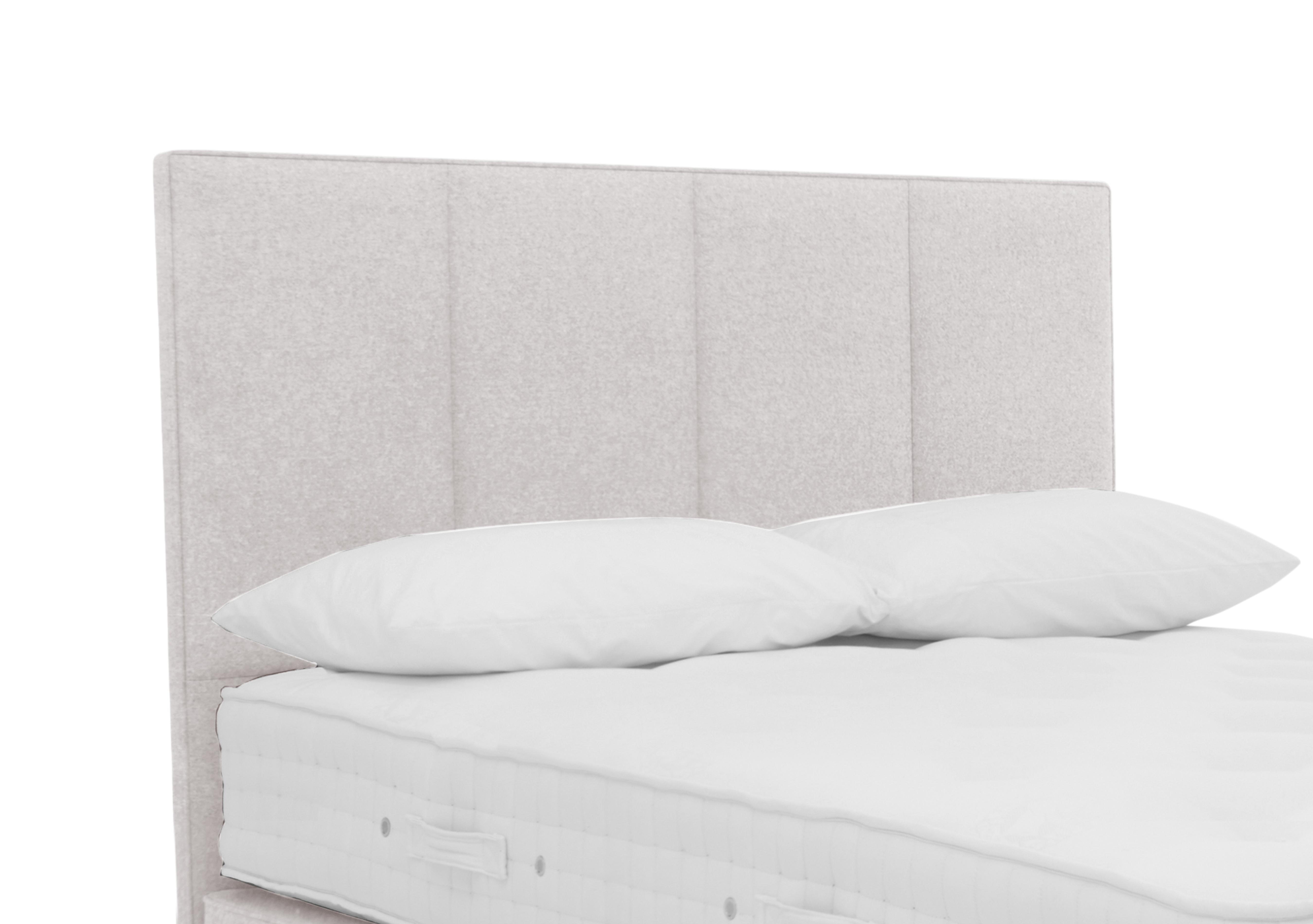 Bespoke Chesham Floor Standing Headboard in Brooklyn 903 Shell on Furniture Village