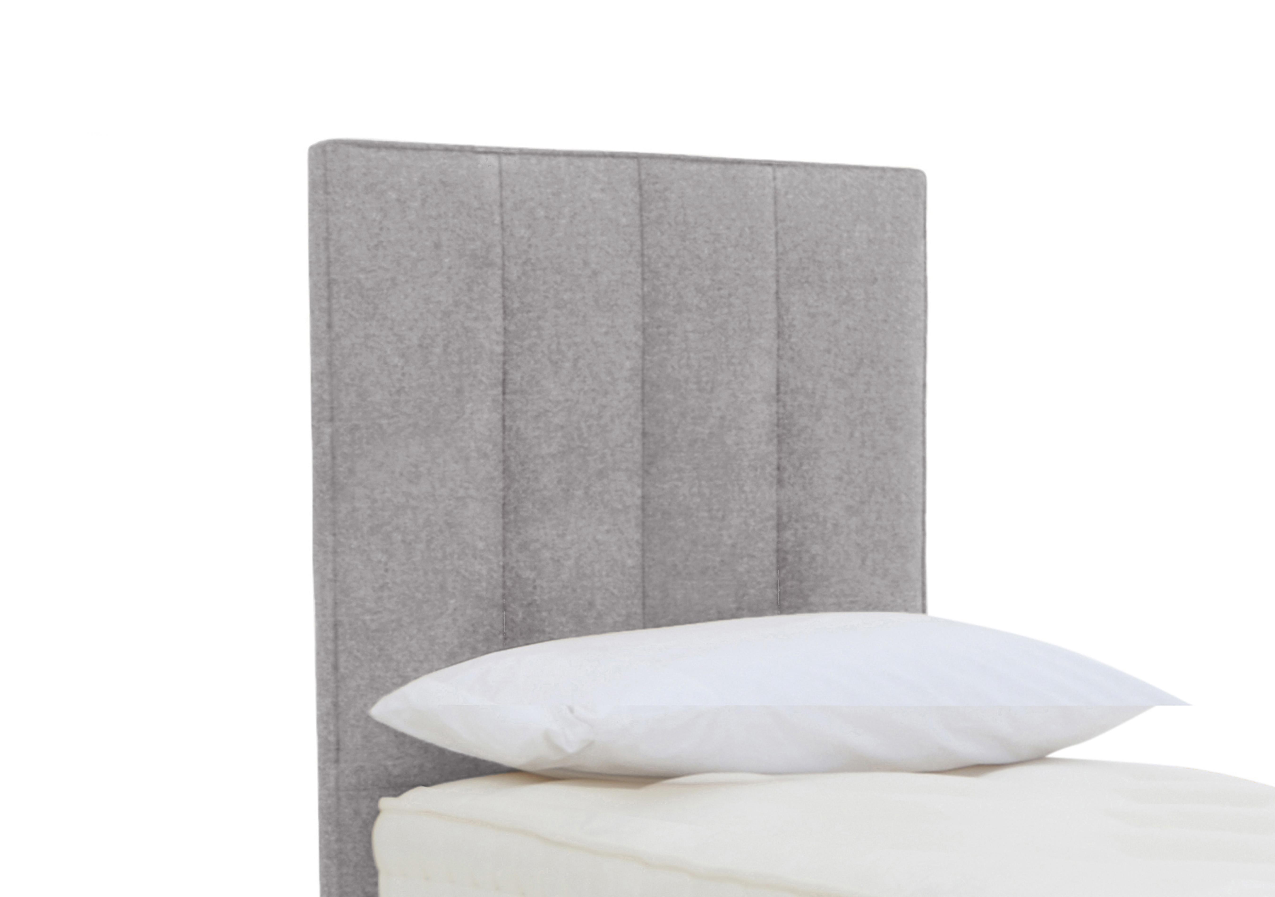 Bespoke Chesham Floor Standing Headboard in Imperio 805 Grey on Furniture Village