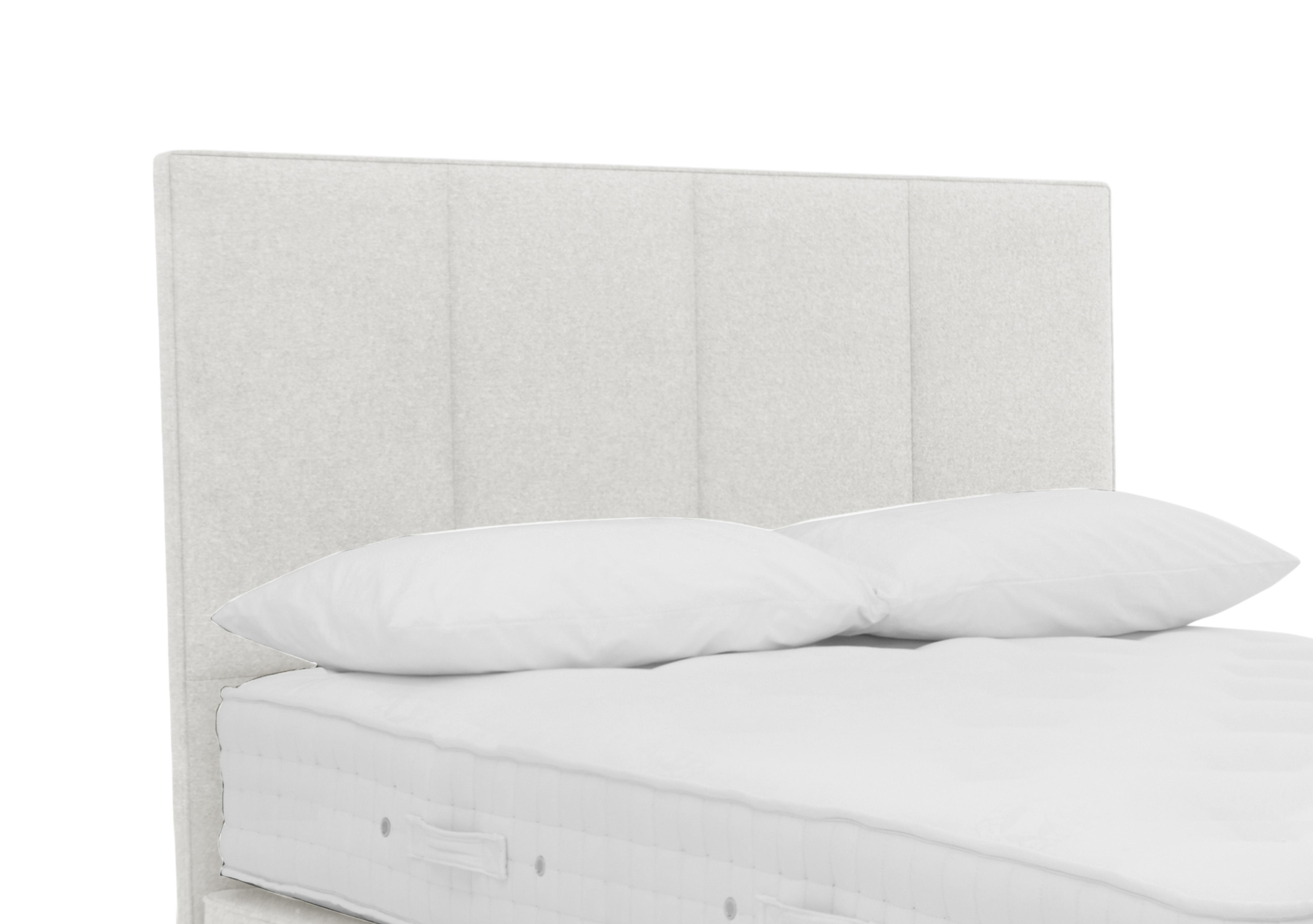 Bespoke Chesham Floor Standing Headboard in Imperio 901 Cream on Furniture Village