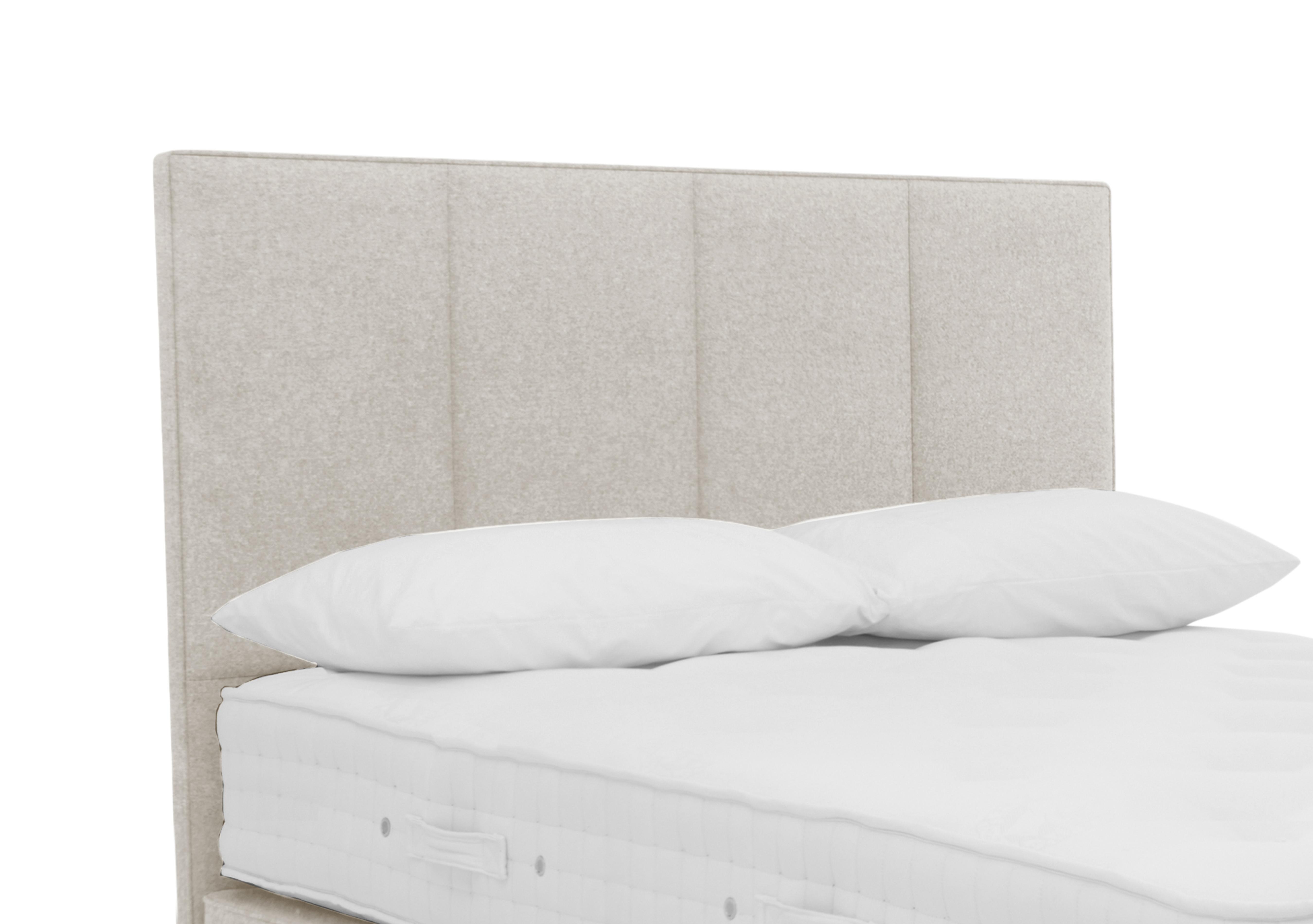Bespoke Chesham Floor Standing Headboard in Imperio 903 Stone on Furniture Village