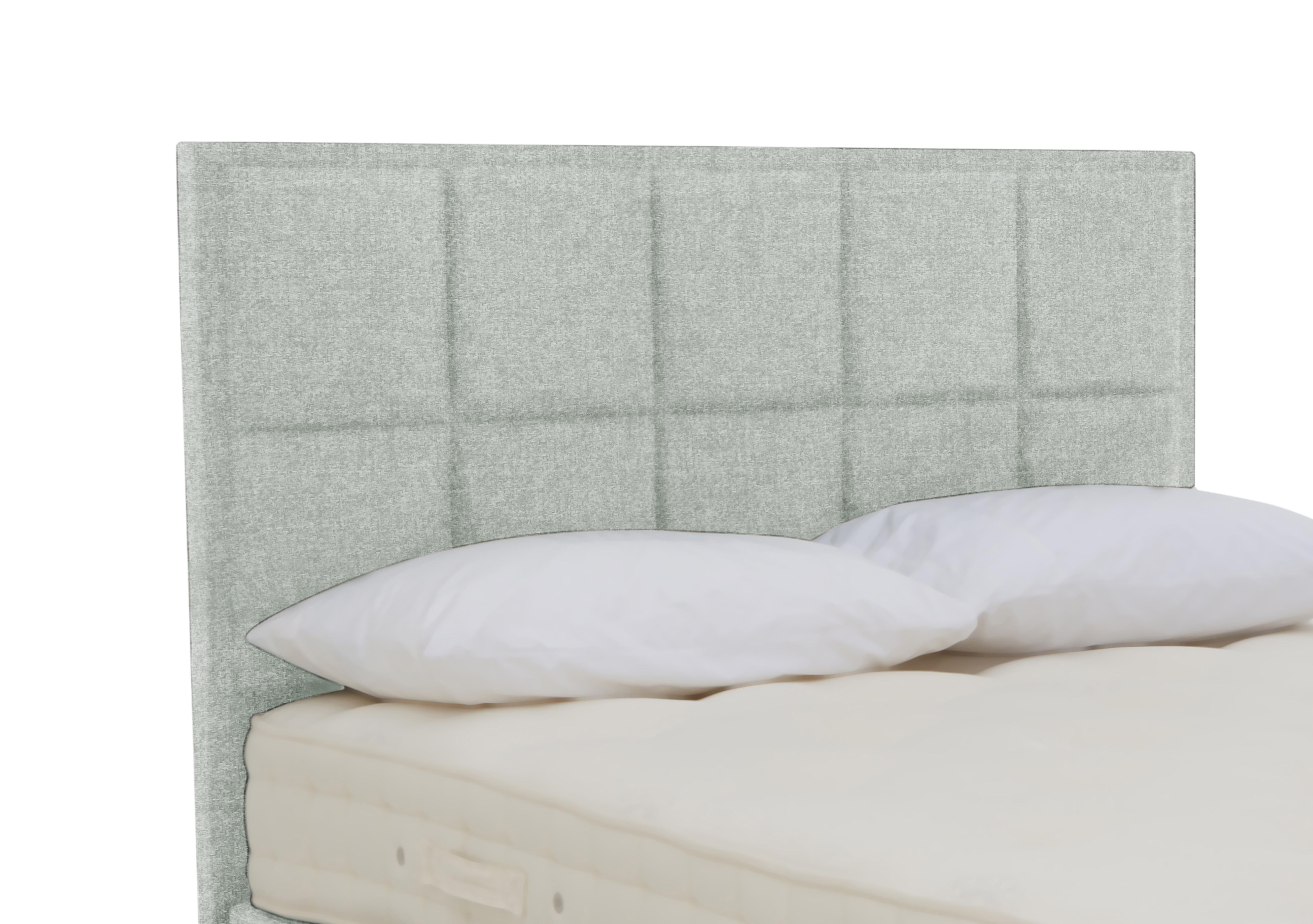 Riley Floor Standing Headboard in Brooklyn 505 Mint on Furniture Village