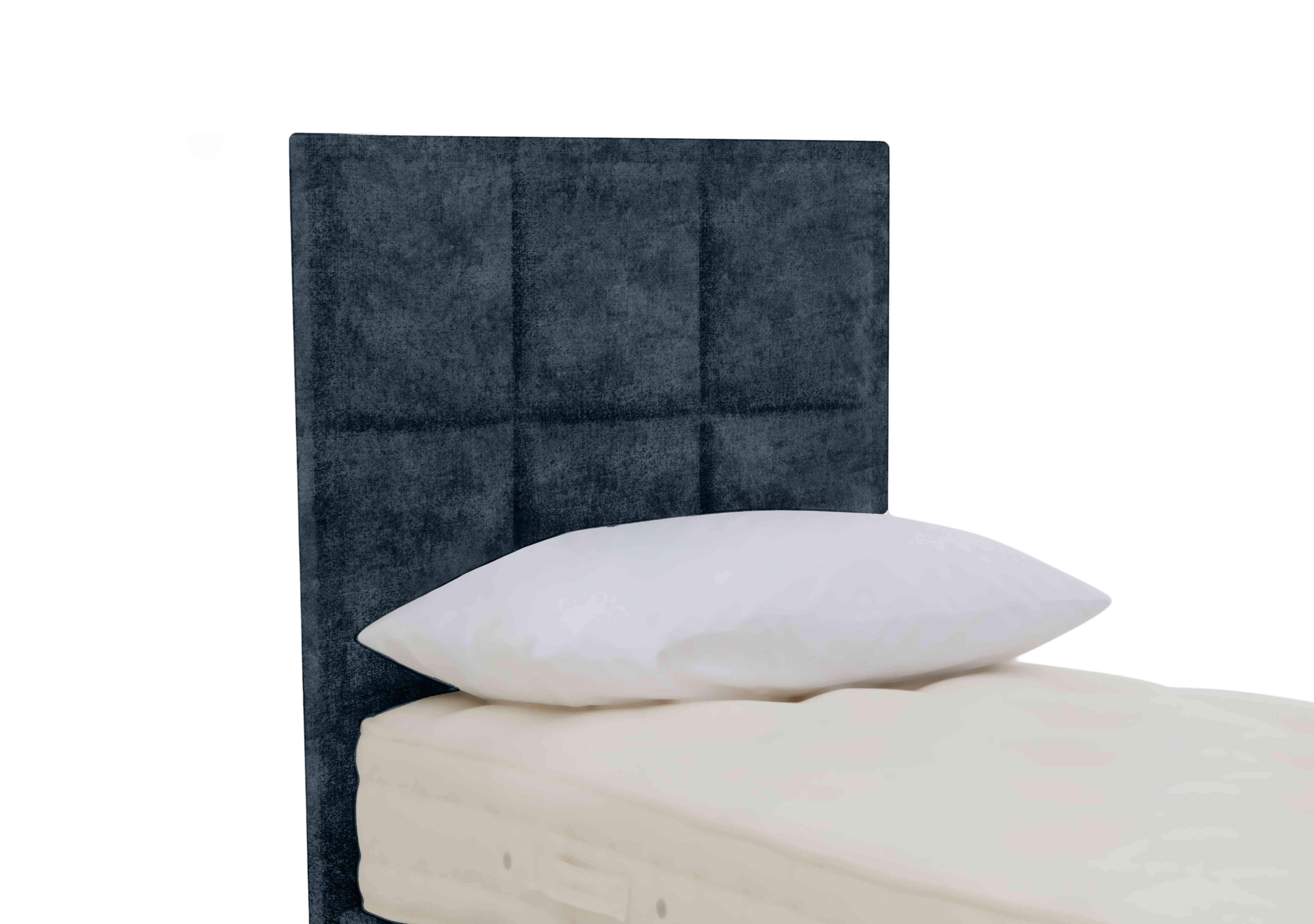 Riley Floor Standing Headboard in Daytona Ocean on Furniture Village