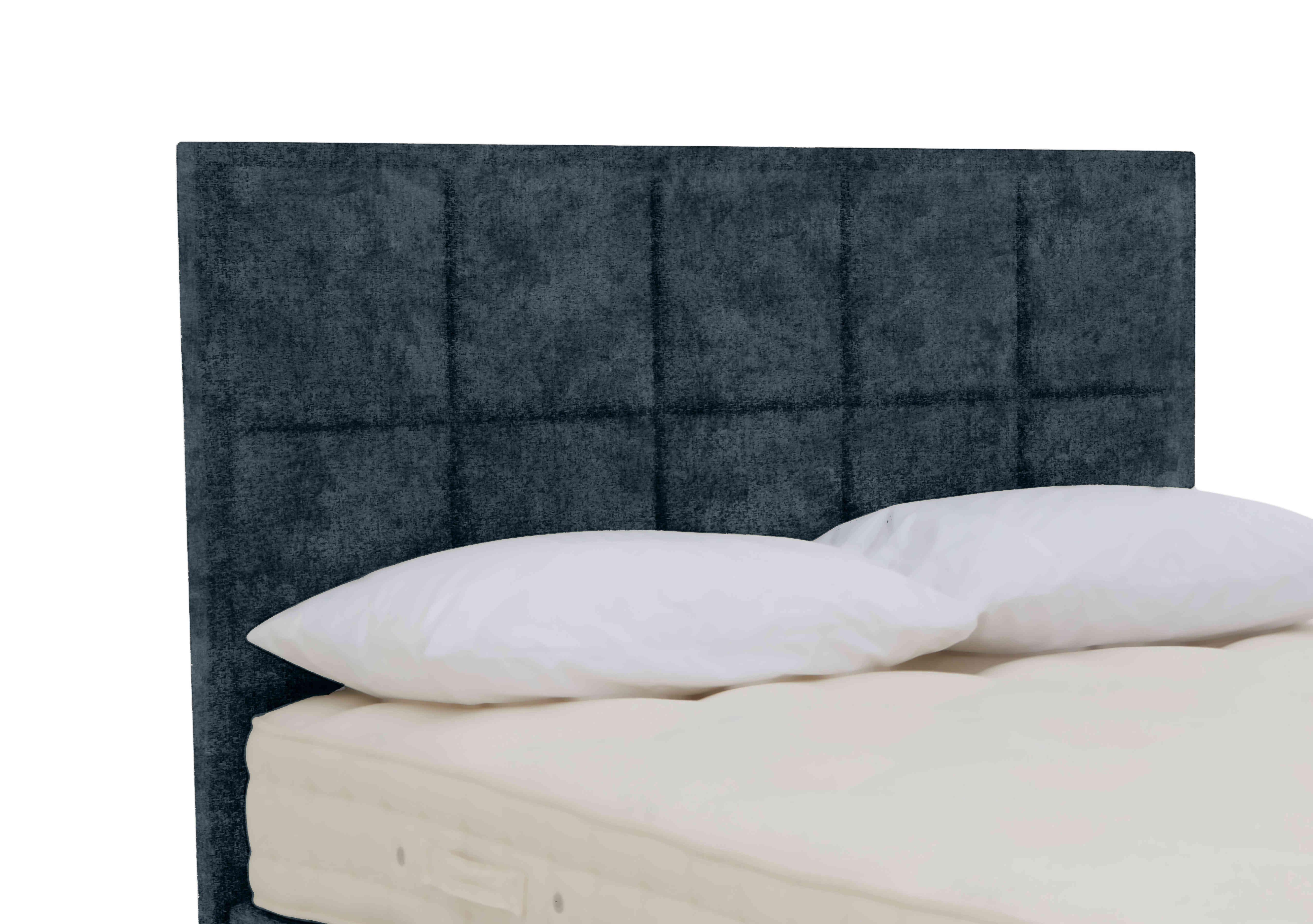 Riley Floor Standing Headboard in Daytona Ocean on Furniture Village