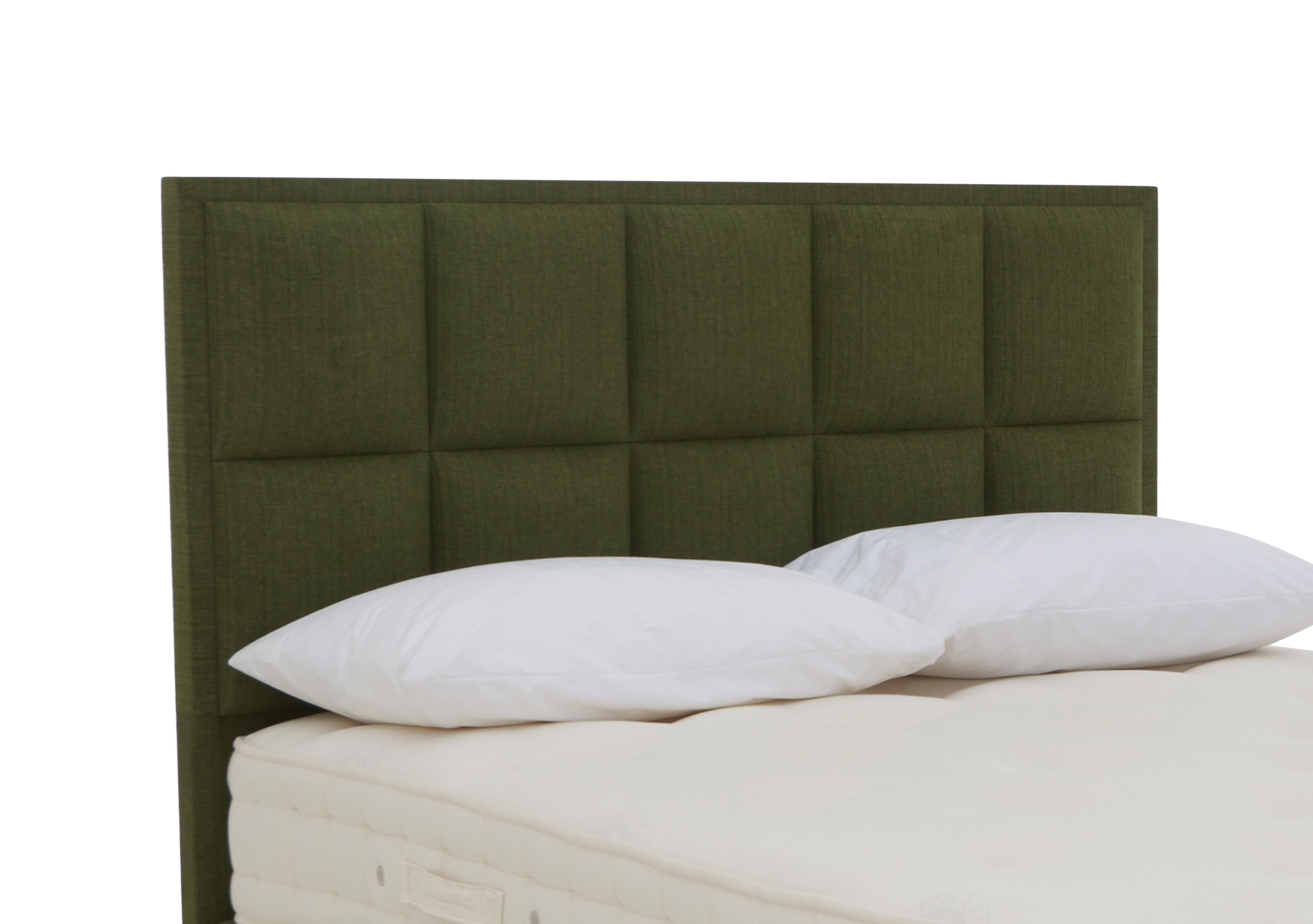 Riley Floor Standing Headboard in Zenith 501 Palm on Furniture Village