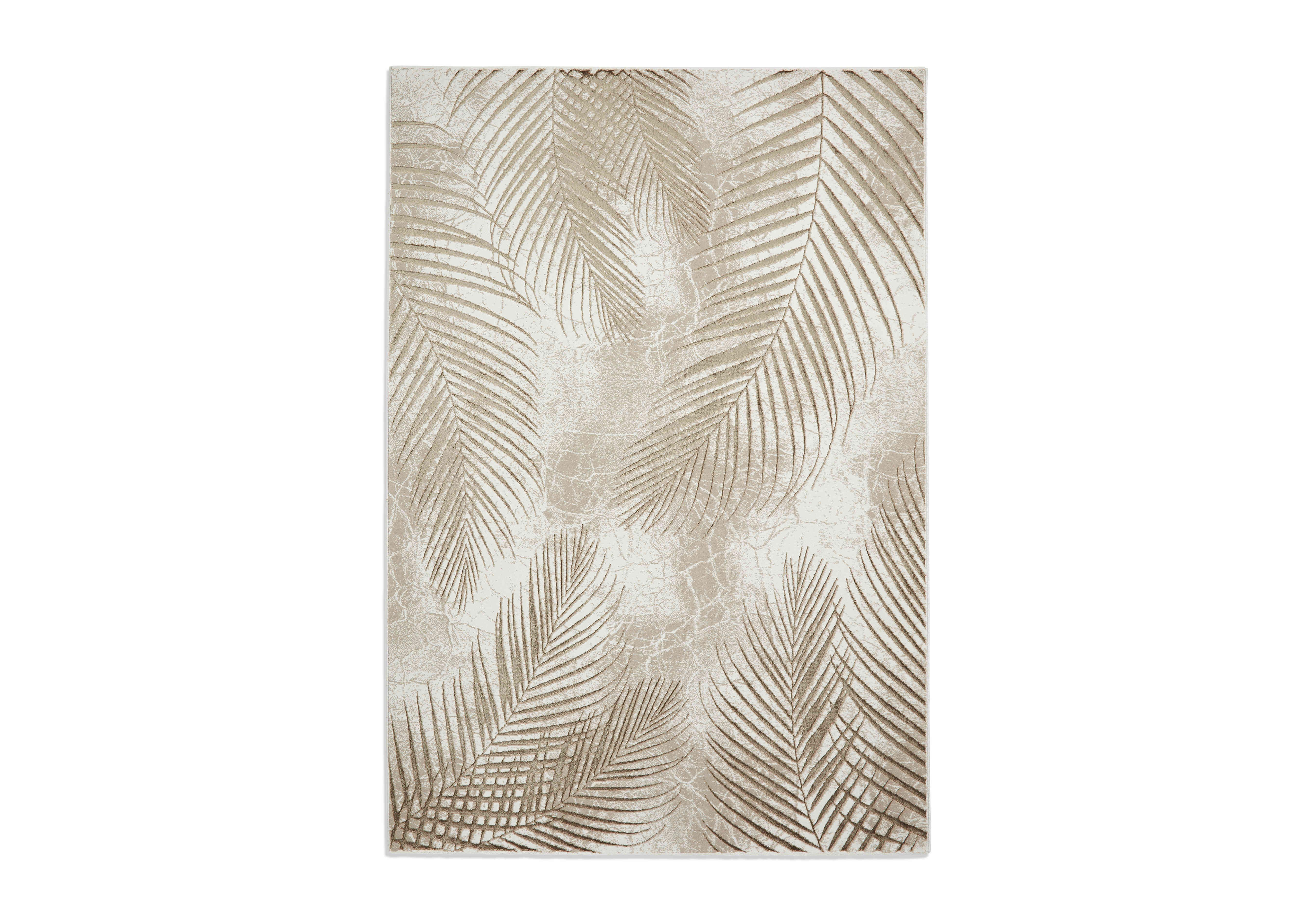 Jani Rug in Beige / Bronze on Furniture Village