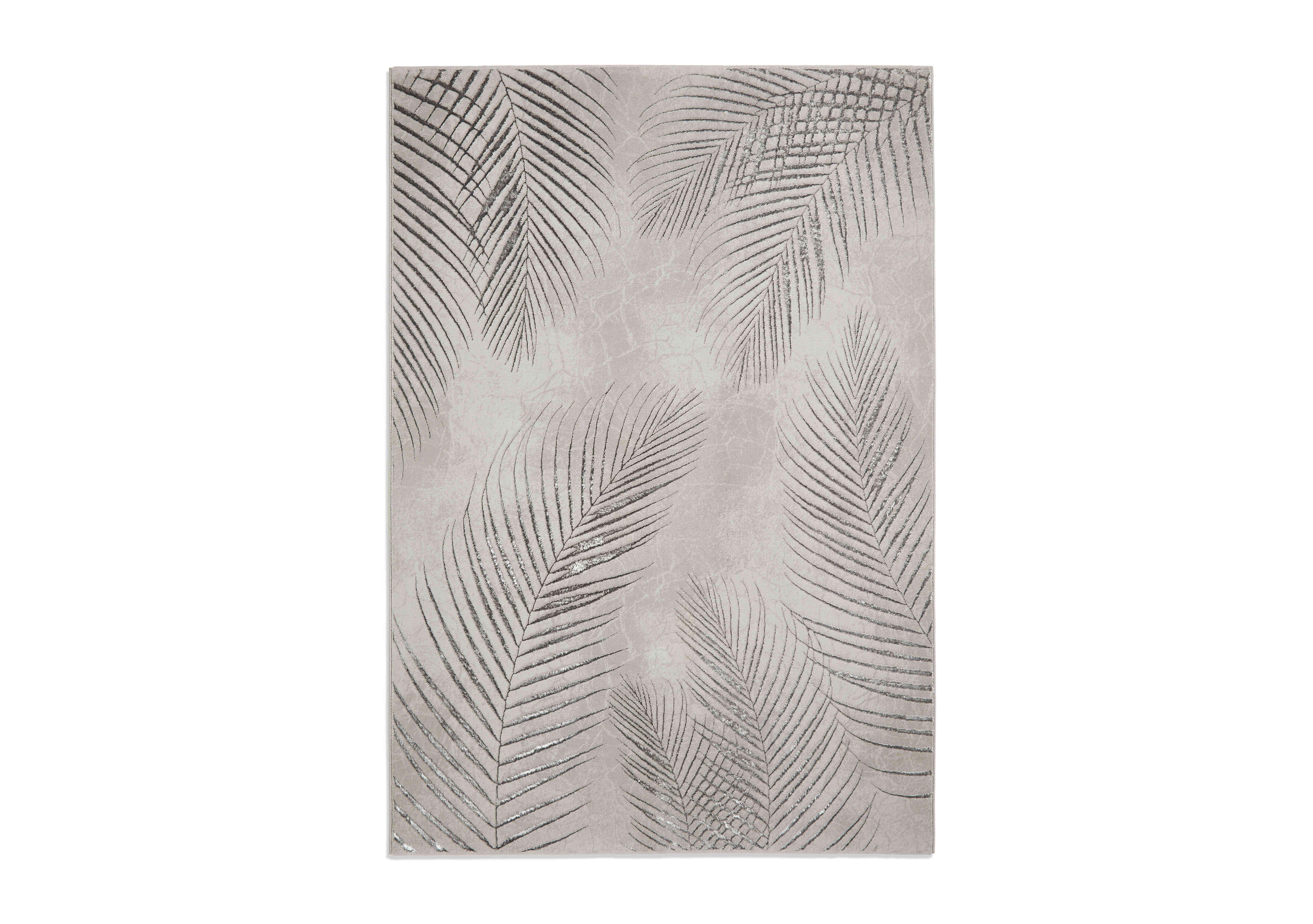 Jani Rug in Grey / Silver on Furniture Village