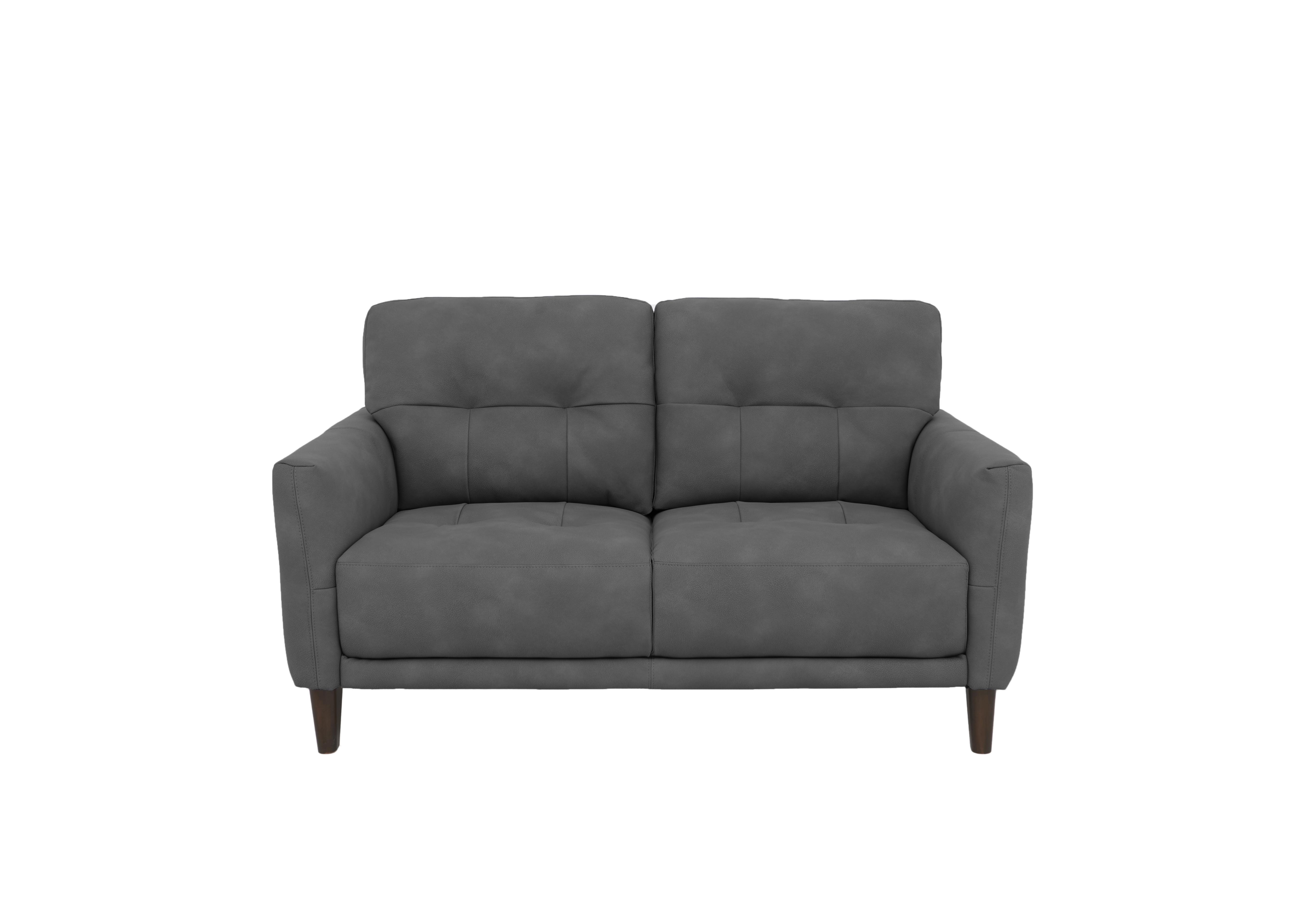 Uno Fabric 2 Seater Sofa in Bfa-Bey-R19 Graphite on Furniture Village