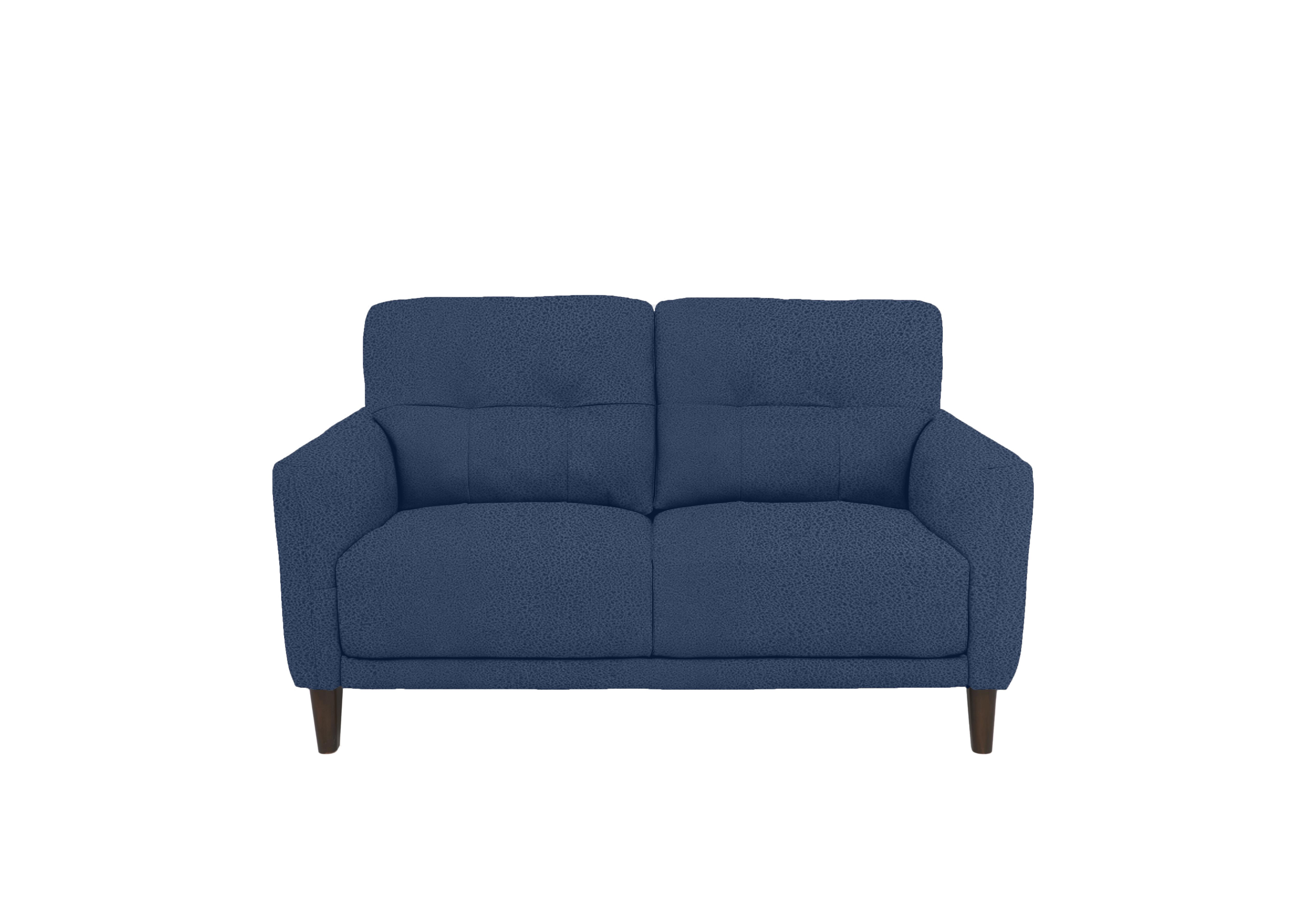 Uno Fabric 2 Seater Sofa in Bfa-Blj-R10 Blue on Furniture Village