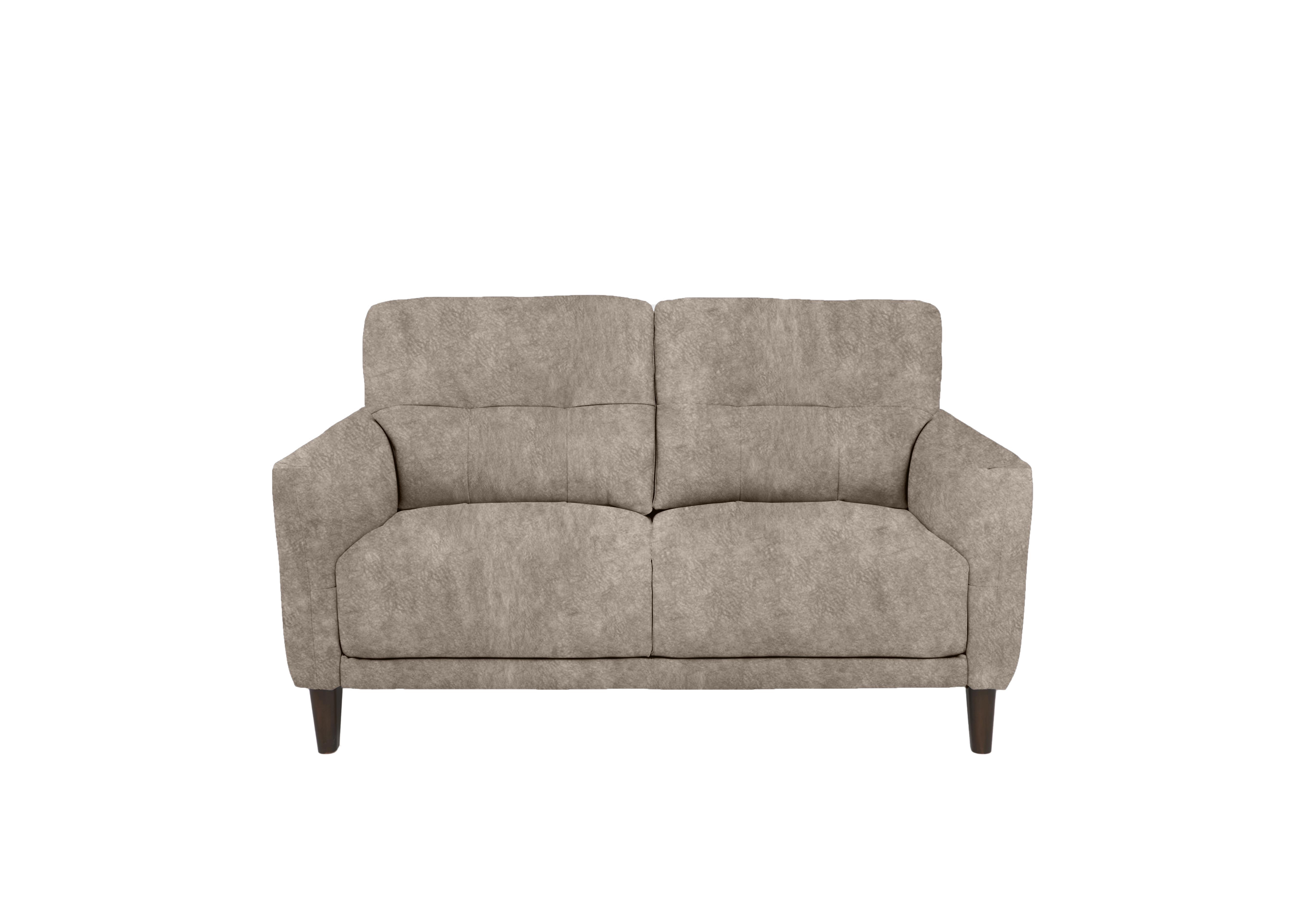 Uno Fabric 2 Seater Sofa in Bfa-Bnn-R29 Mink on Furniture Village