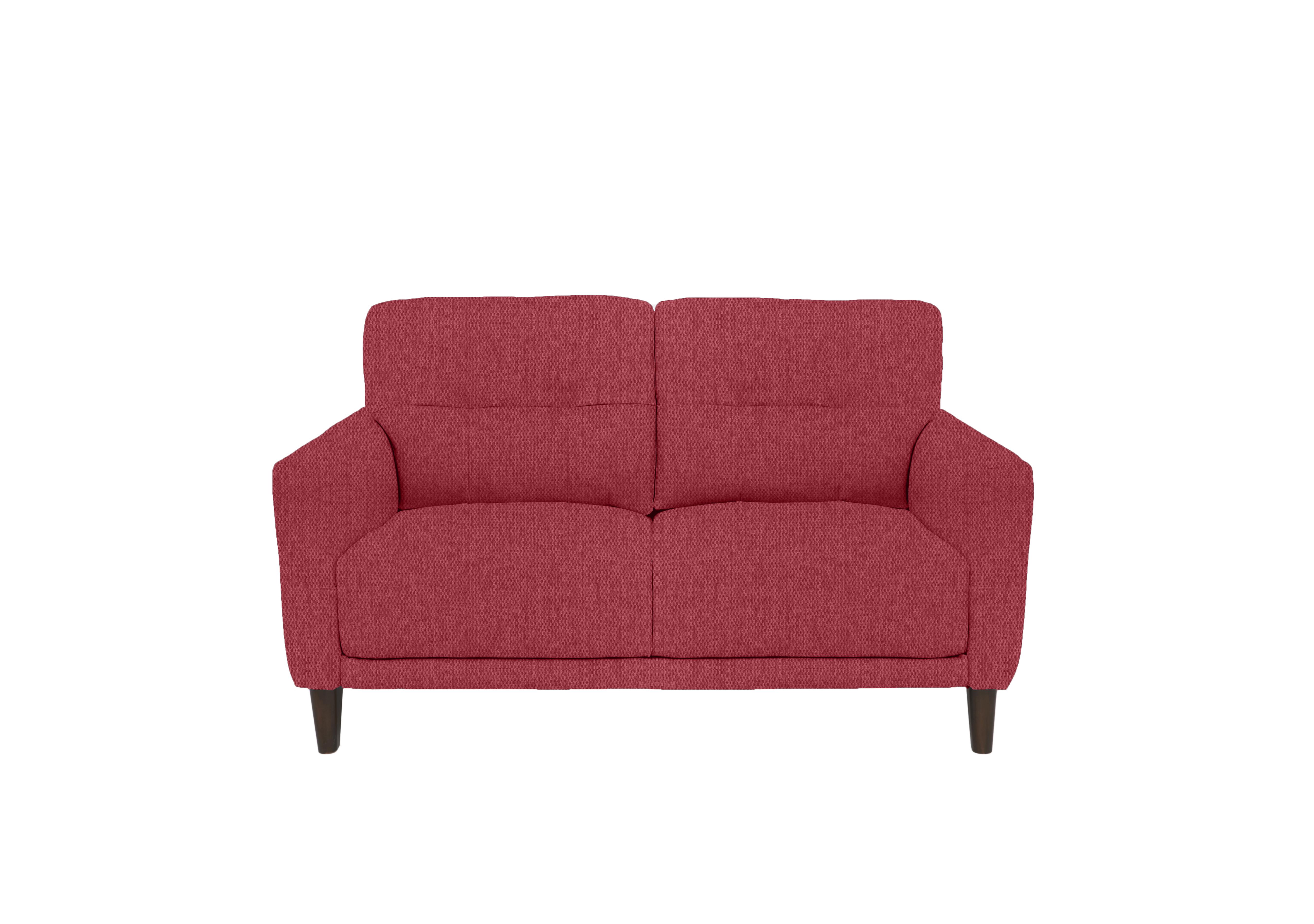 Uno Fabric 2 Seater Sofa in Fab-Blt-R29 Red on Furniture Village