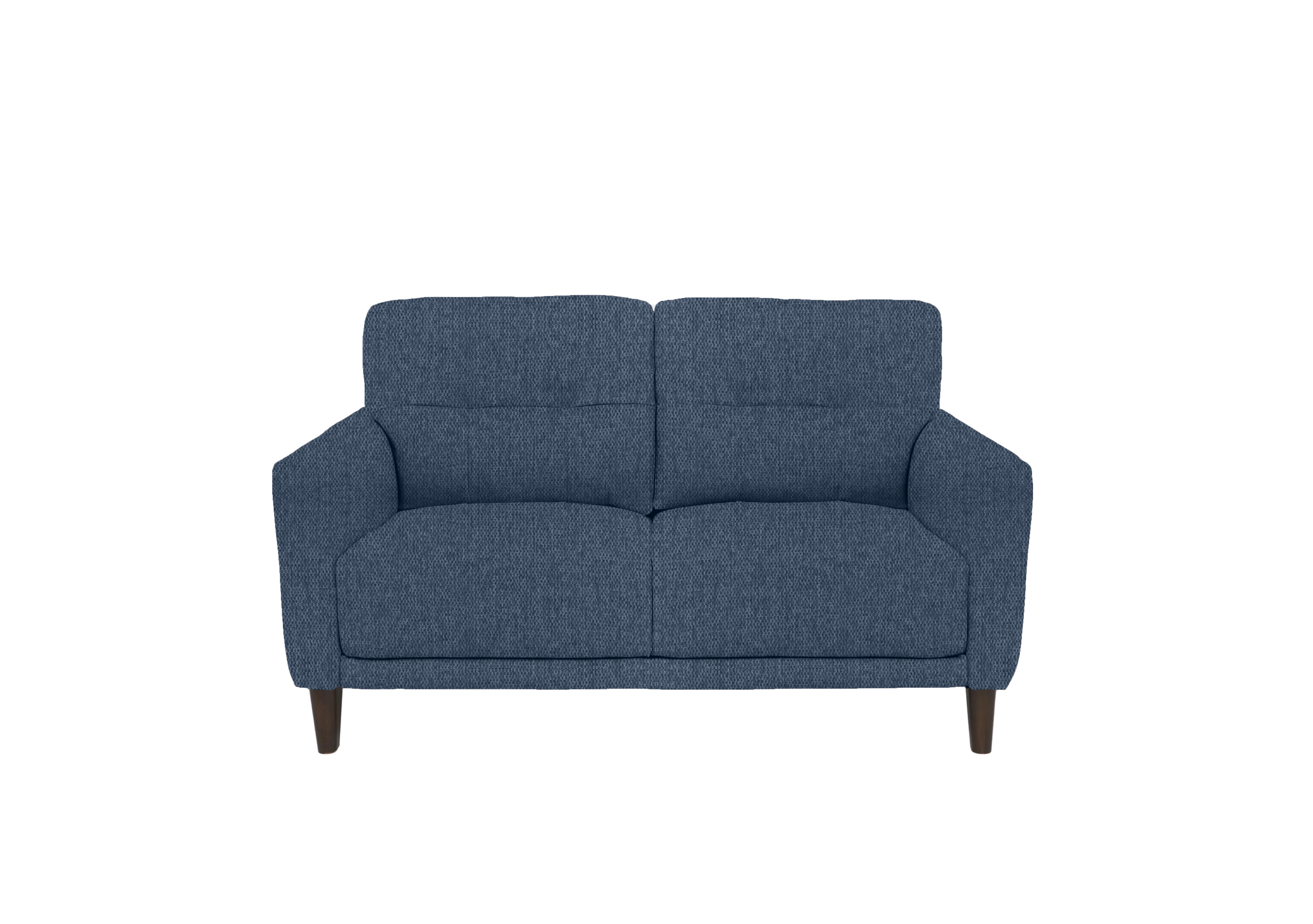 Uno Fabric 2 Seater Sofa in Fab-Blt-R38 Blue on Furniture Village