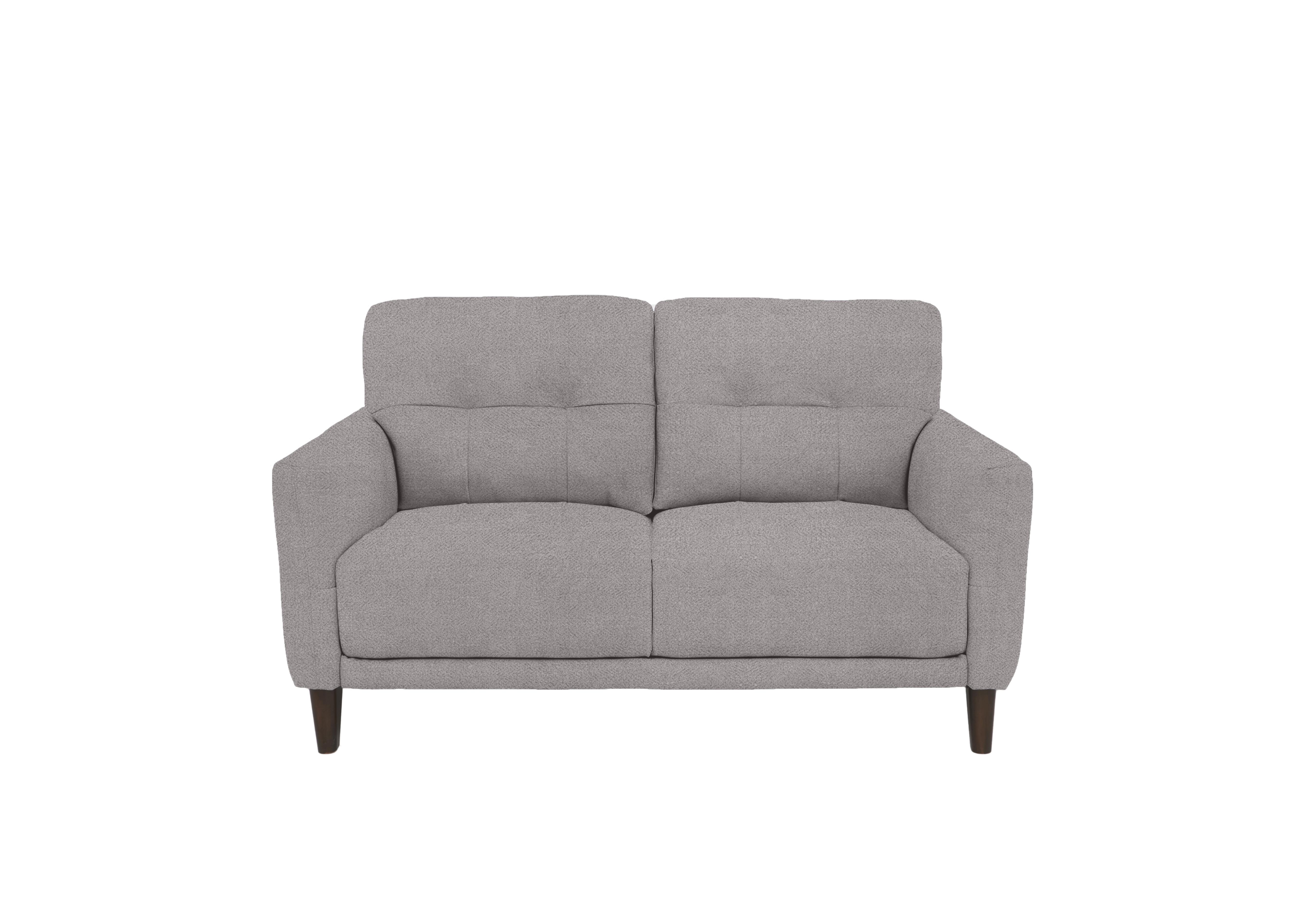 Uno Fabric 2 Seater Sofa in Fab-Meo-R27 Pewter on Furniture Village