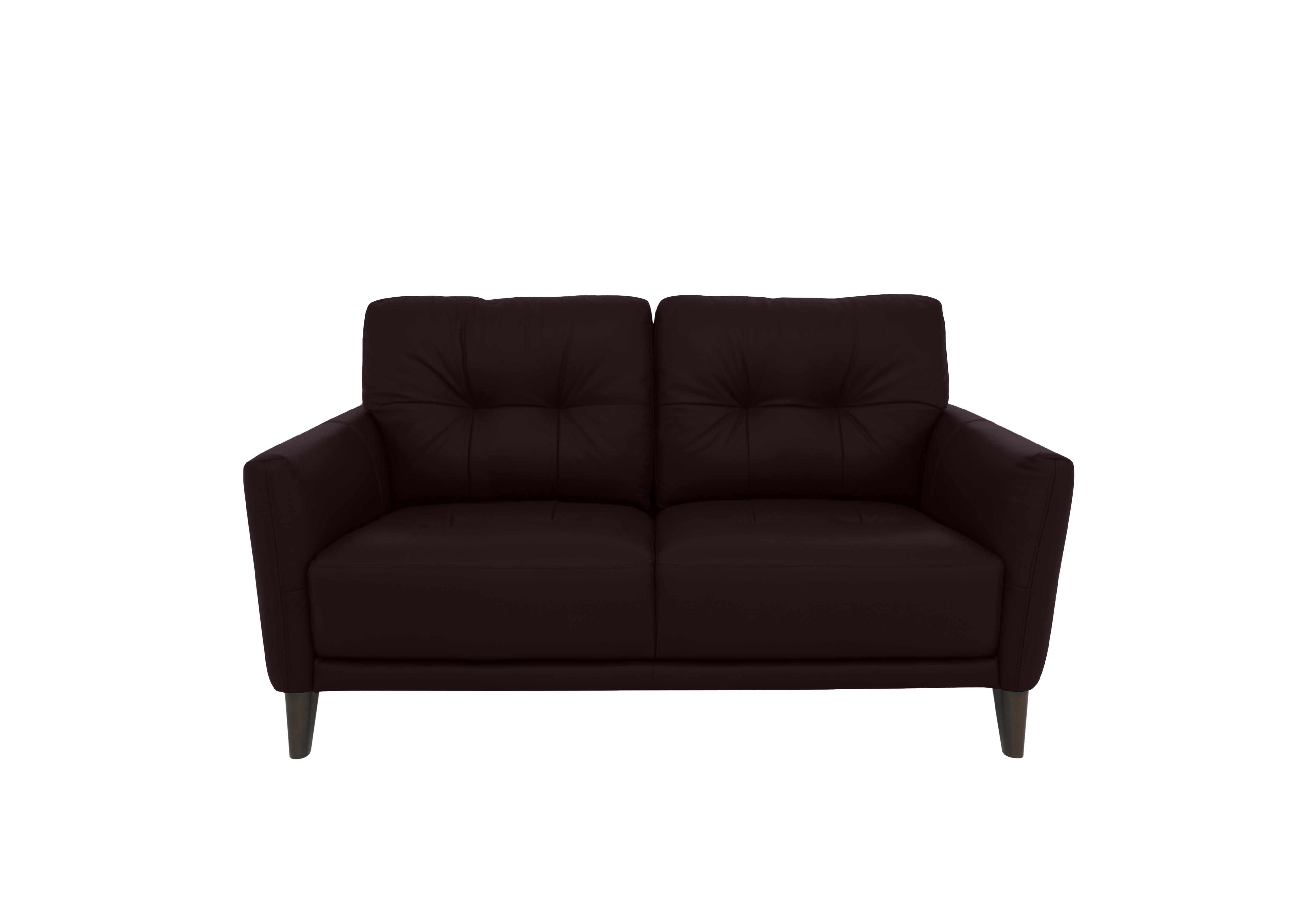 Uno Leather 2 Seater Sofa in Hw-886c Expresso on Furniture Village