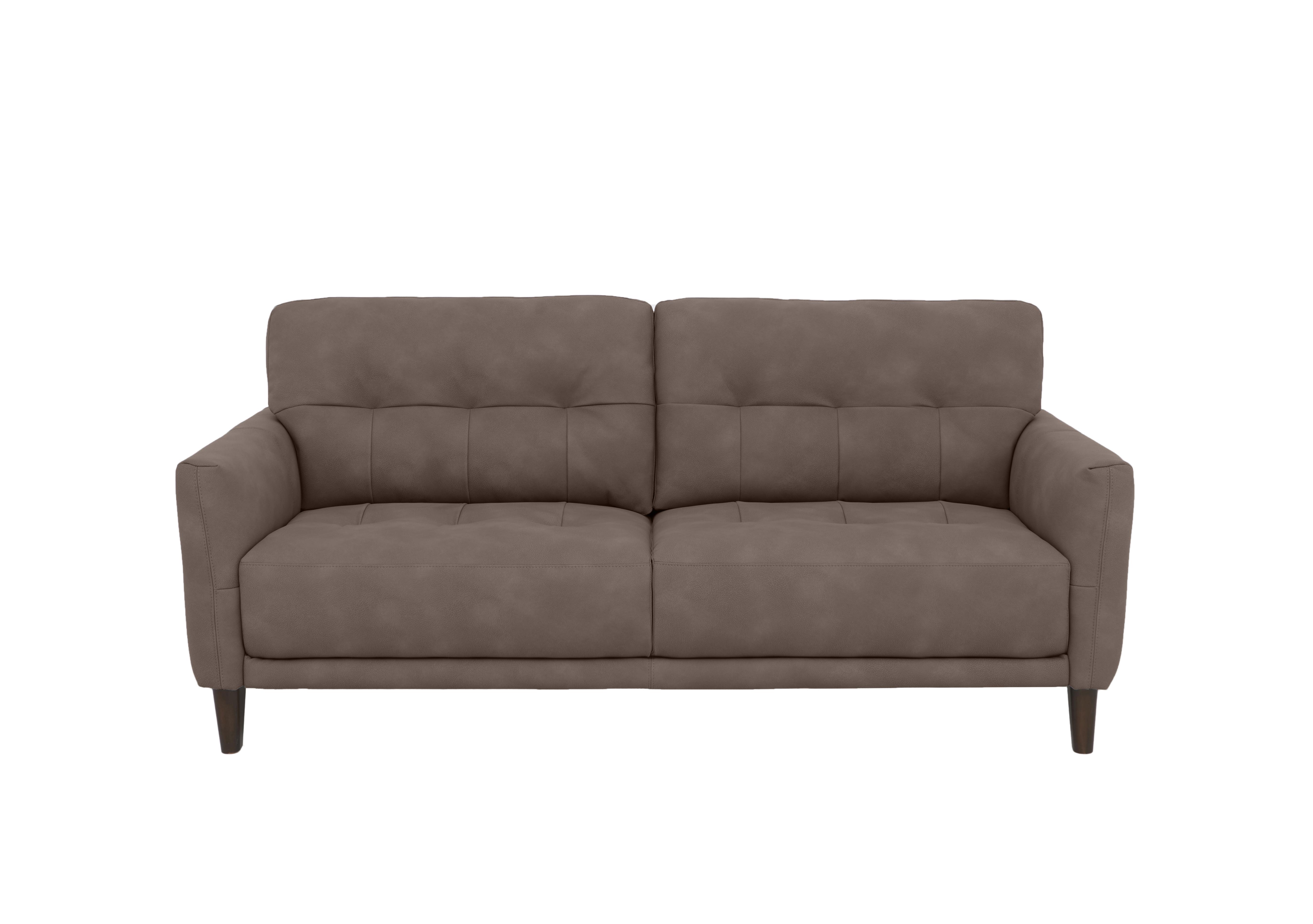 Uno Fabric 3 Seater Sofa in Bfa-Bey-R06 Brown on Furniture Village