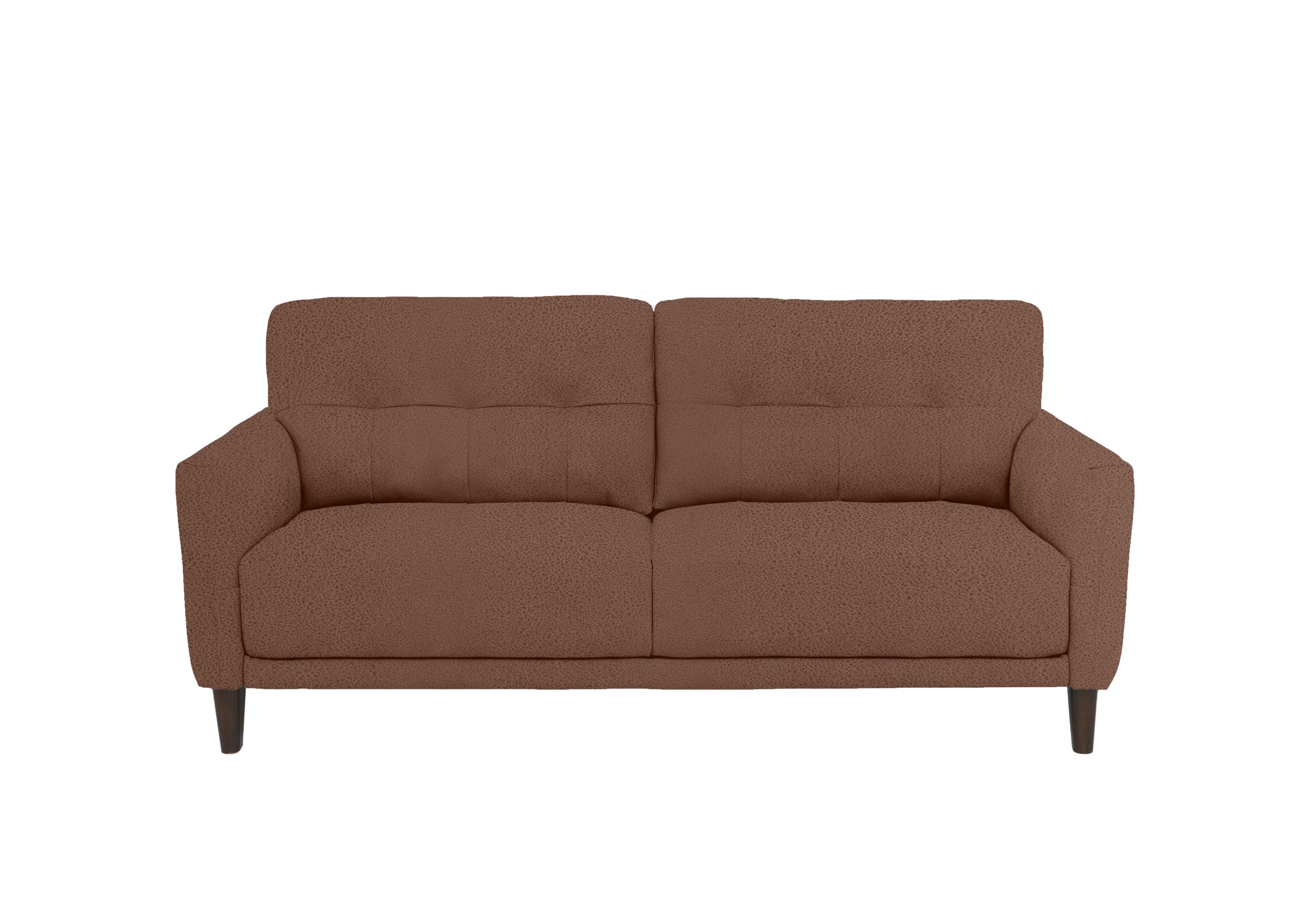 Uno Fabric 3 Seater Sofa in Bfa-Blj-R05 Dark Taupe on Furniture Village