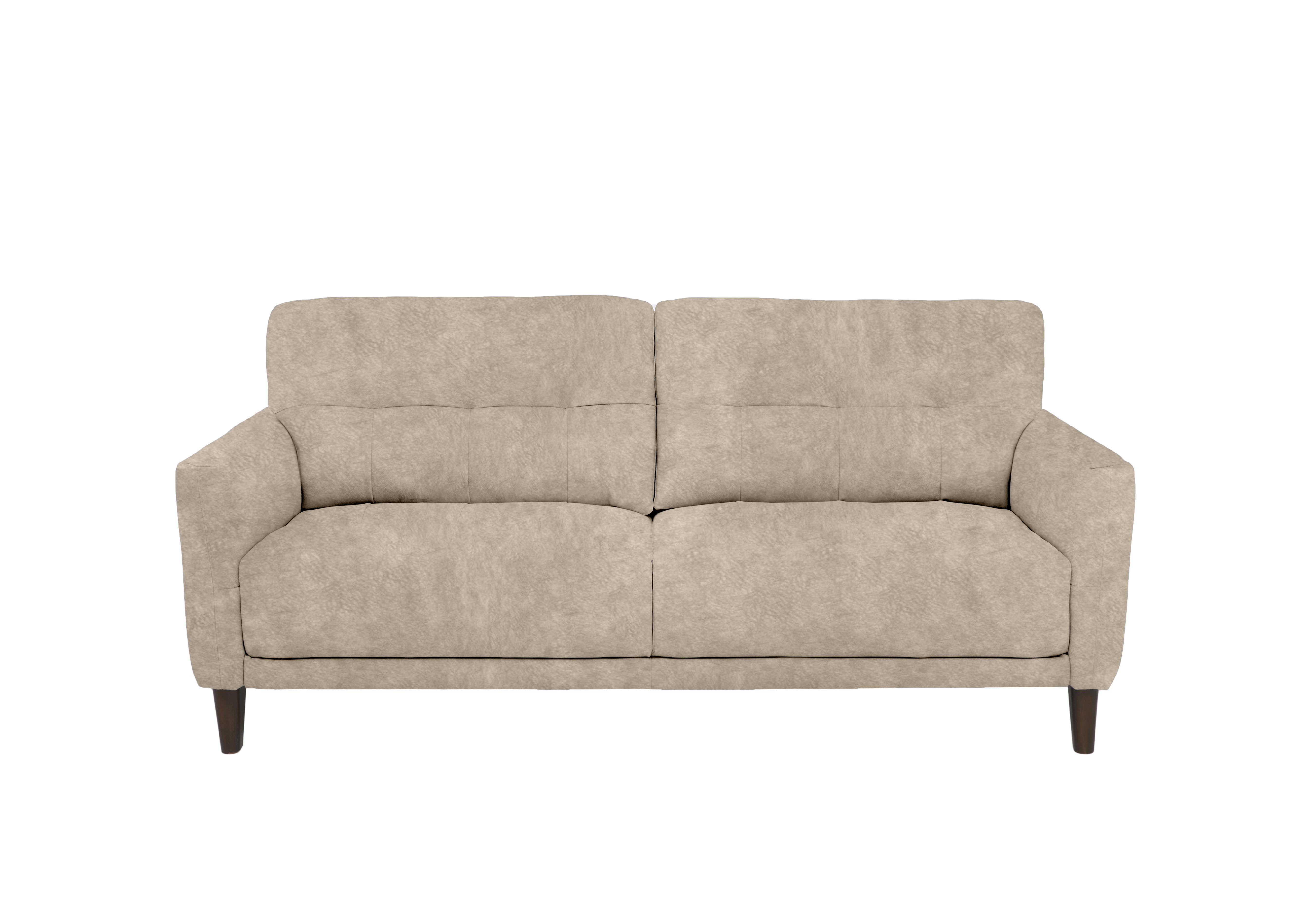 Uno Fabric 3 Seater Sofa in Bfa-Bnn-R26 Cream on Furniture Village
