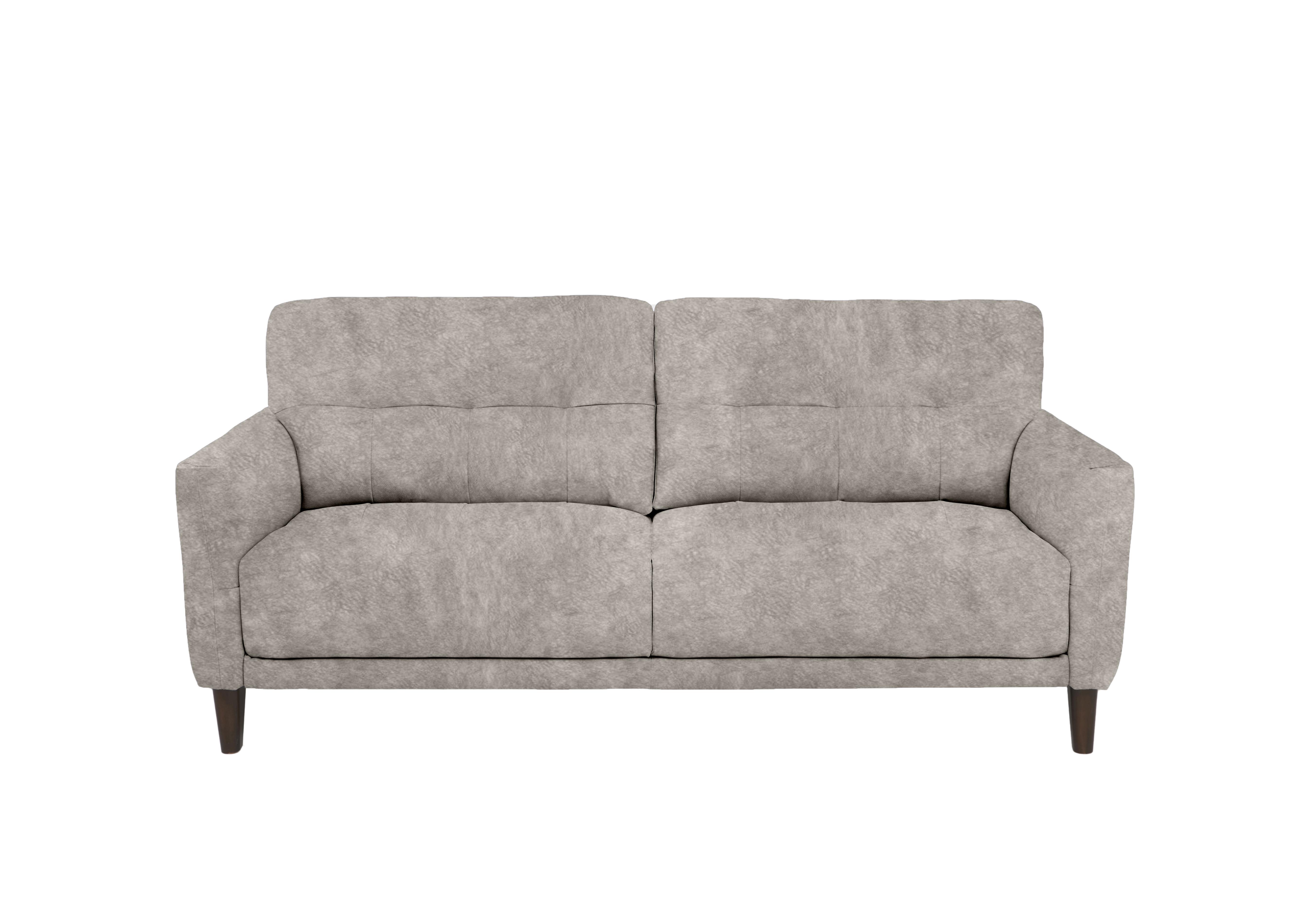 Uno Fabric 3 Seater Sofa in Bfa-Bnn-R28 Grey on Furniture Village