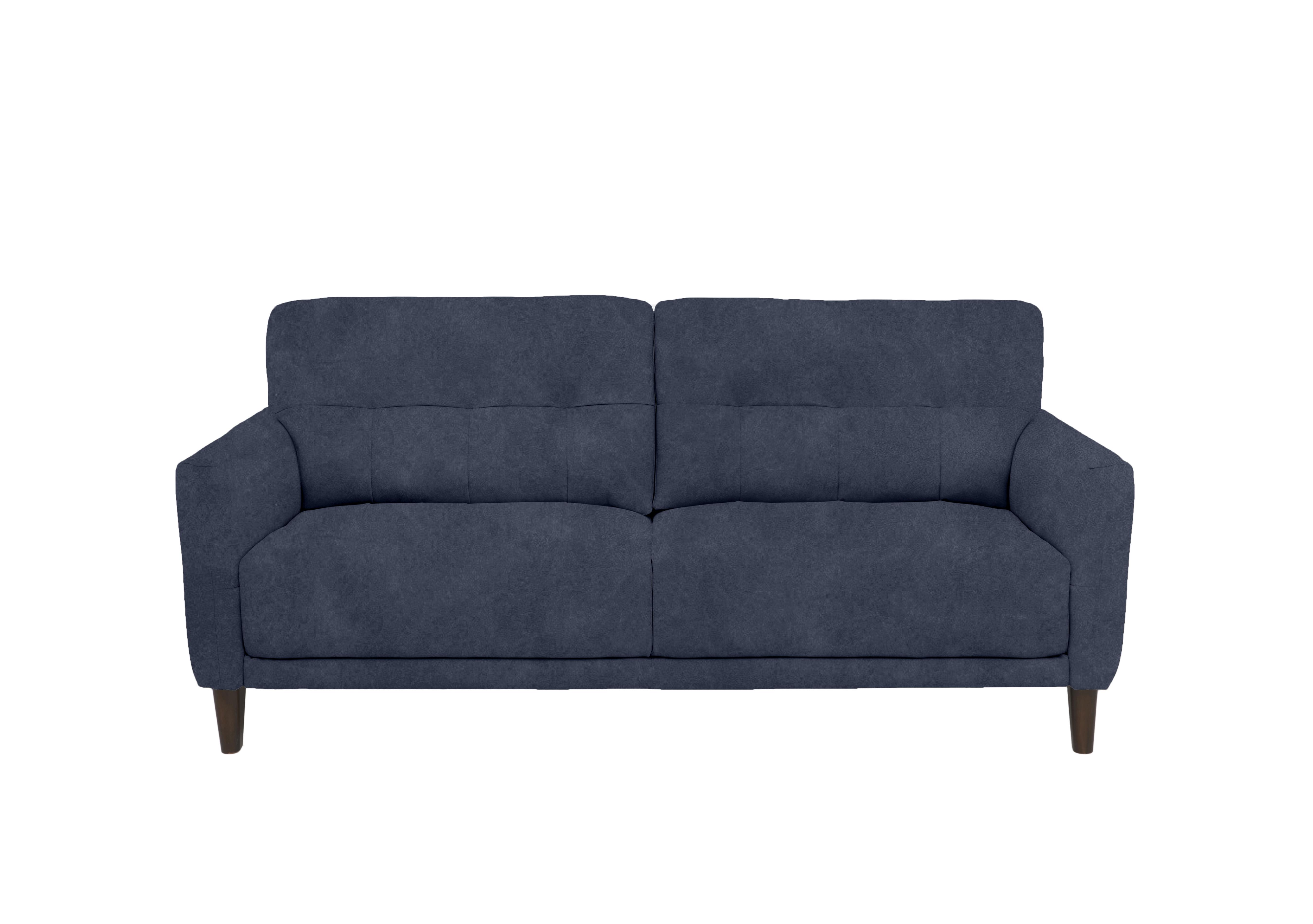 Uno Fabric 3 Seater Sofa in Bfa-Ori-R23 Blue on Furniture Village