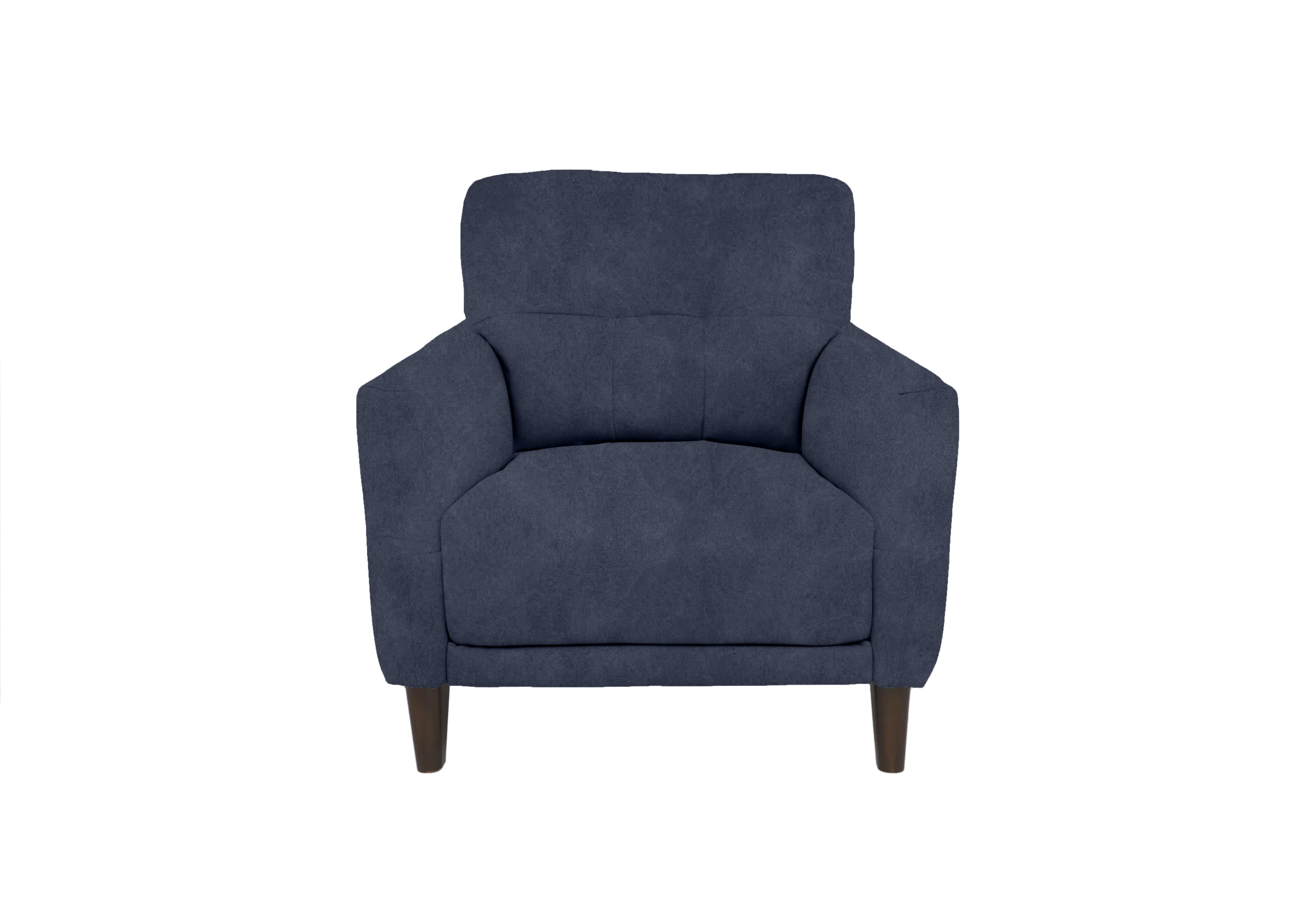 Uno Fabric Chair in Bfa-Ori-R23 Blue on Furniture Village