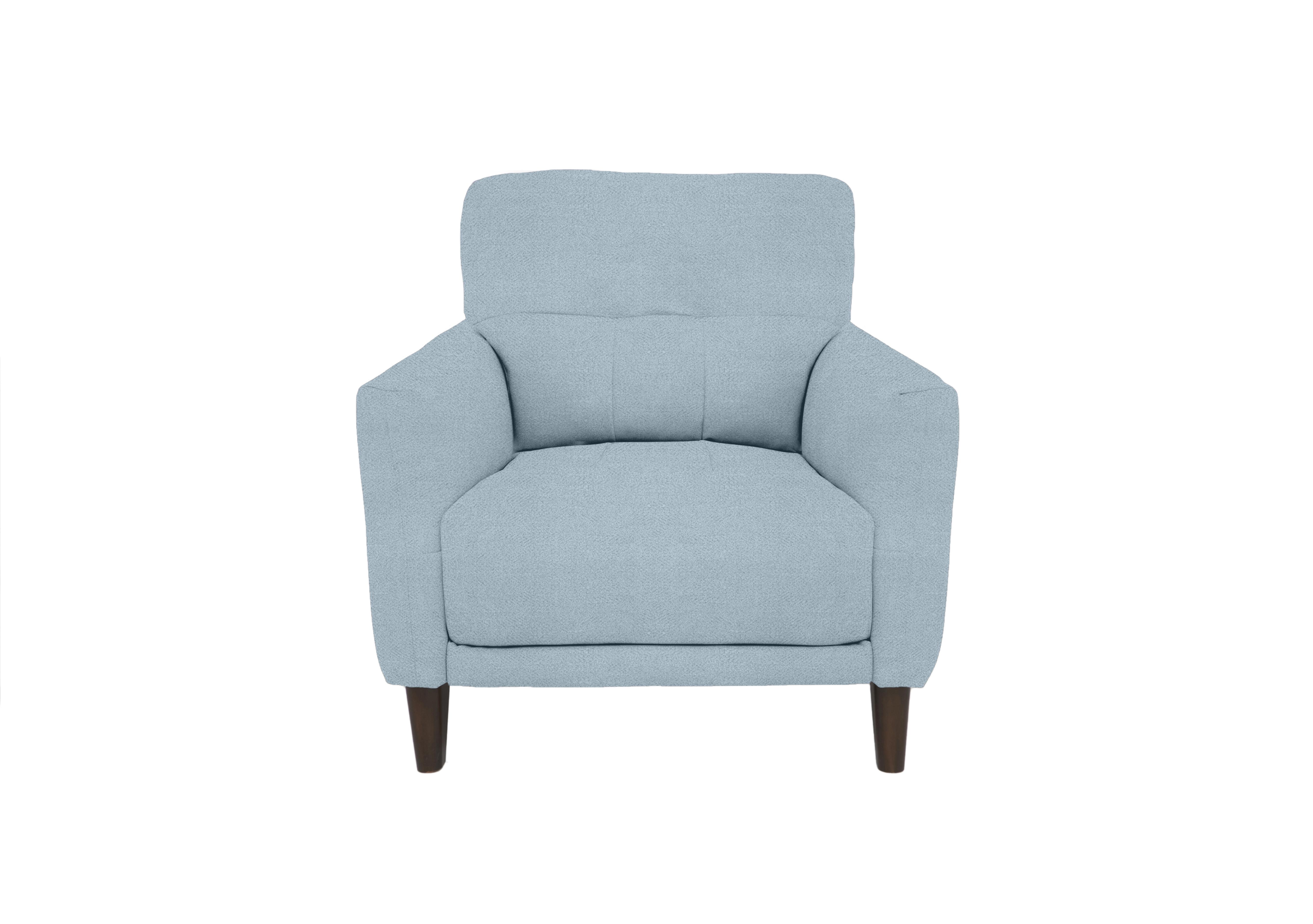 Uno Fabric Chair in Fab-Meo-R17 Baby Blue on Furniture Village
