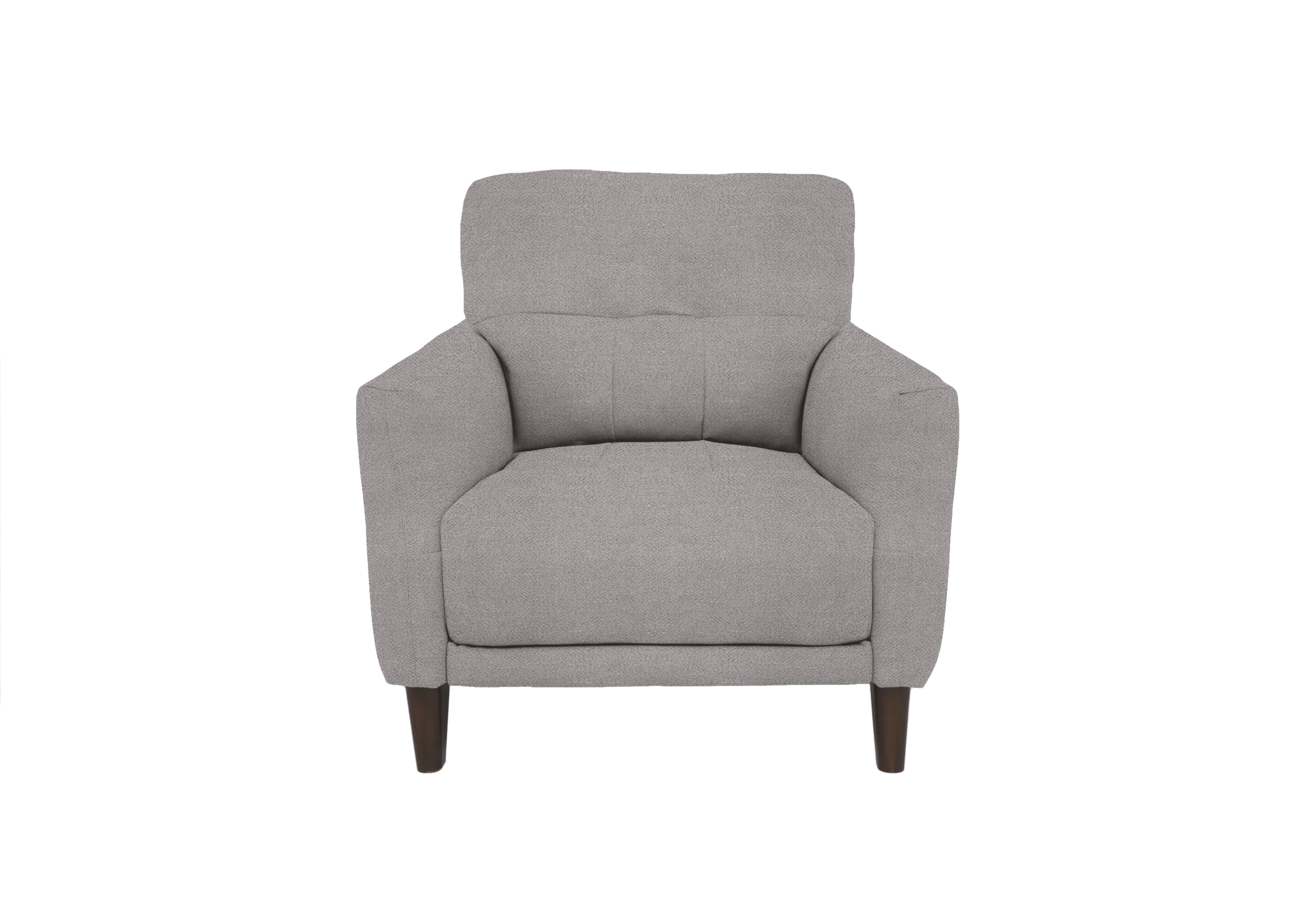 Uno Fabric Chair in Fab-Meo-R27 Pewter on Furniture Village