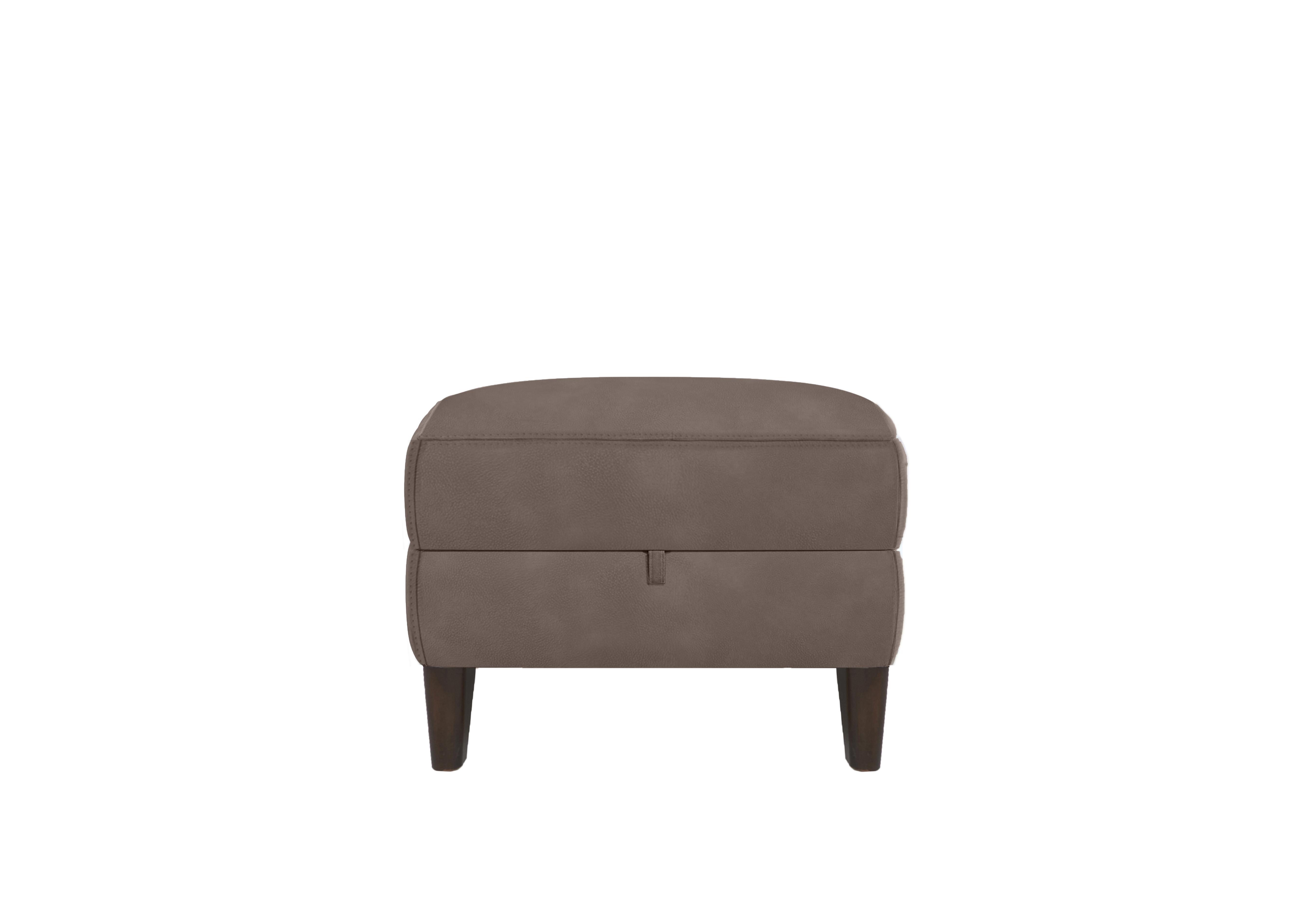 Uno Fabric Storage Footstool in Bfa-Bey-R06 Brown on Furniture Village