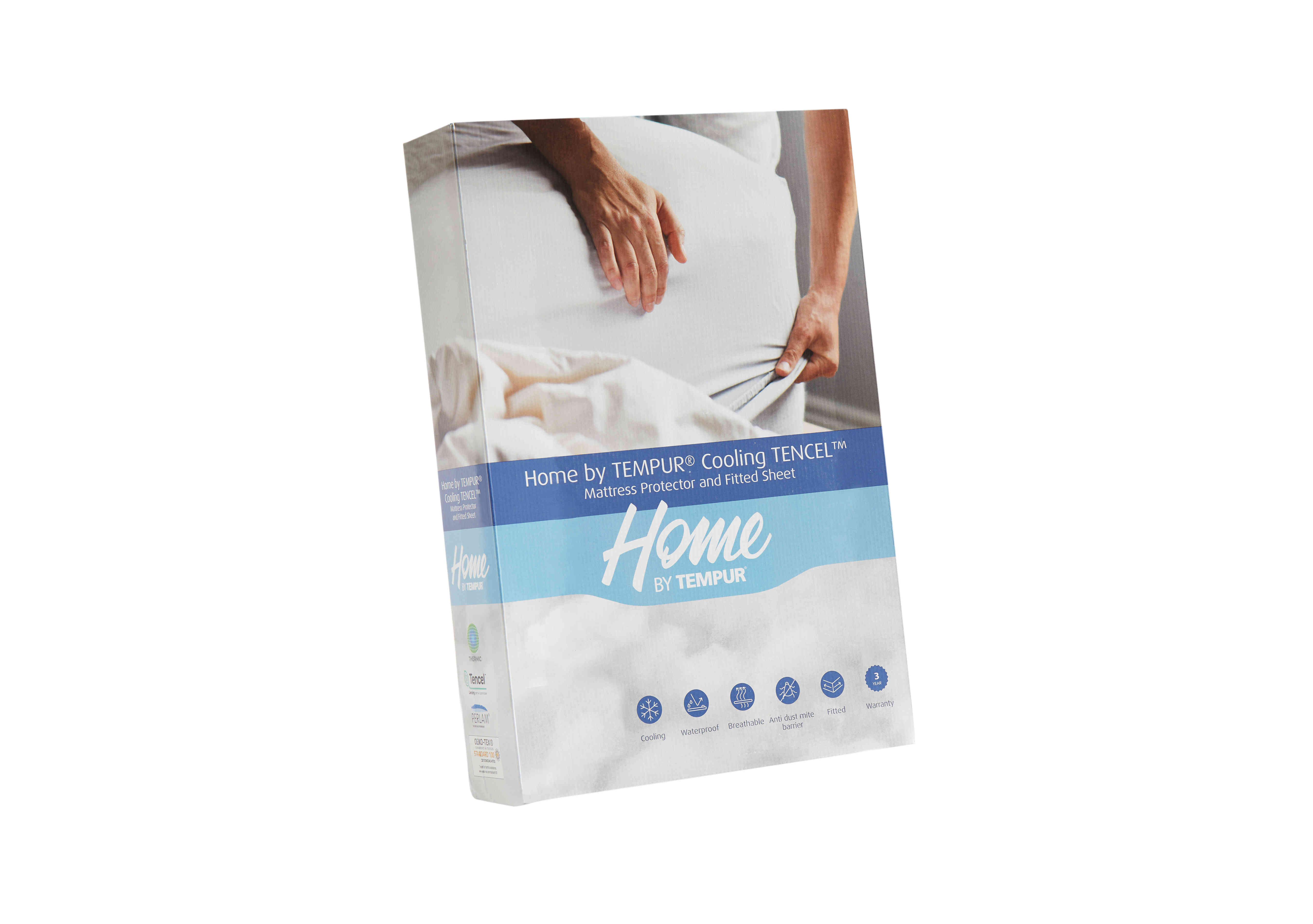 Tencel Mattress Protector in  on Furniture Village