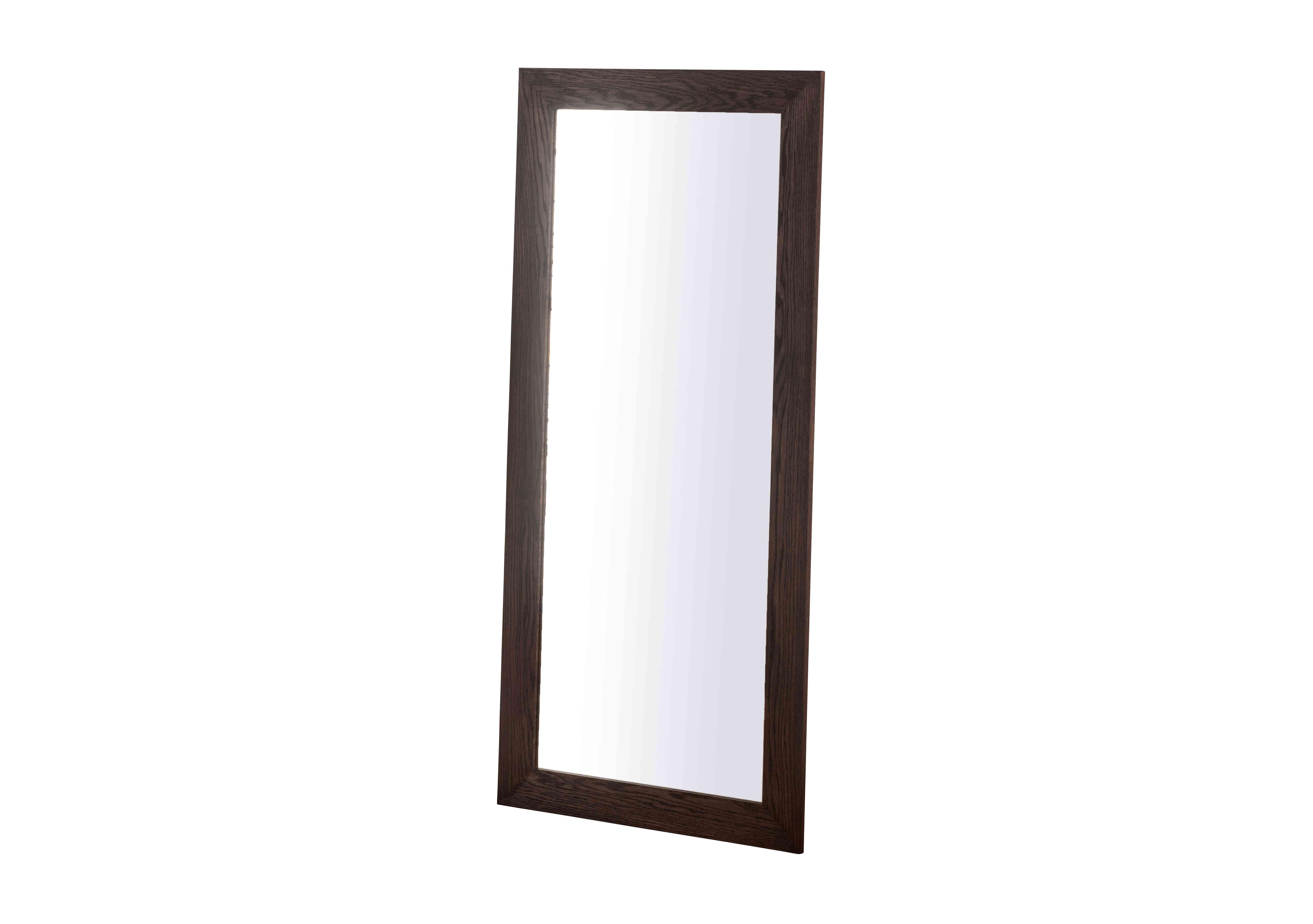 Oaklyn Leaner Mirror in Wenge on Furniture Village