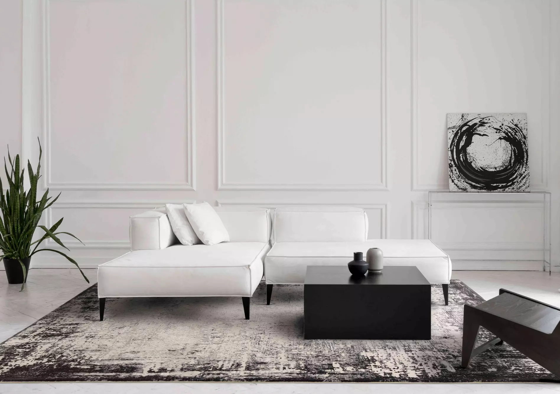 Kuza Border Rug