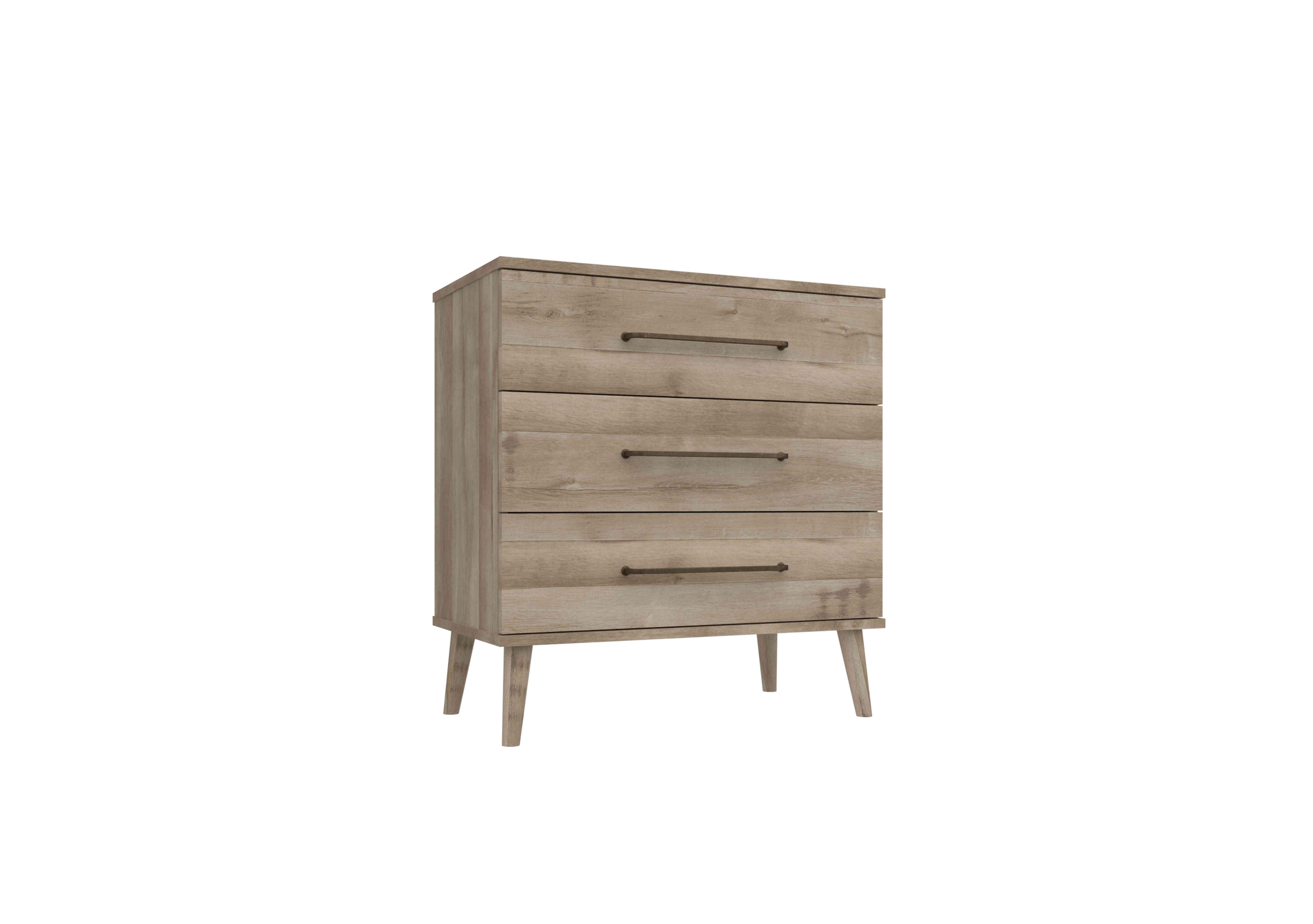 Finchley 3 Drawer Chest in Italian Natural Oak on Furniture Village