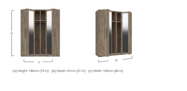 Finchley 4 Door Bifold Wardrobe in  on Furniture Village