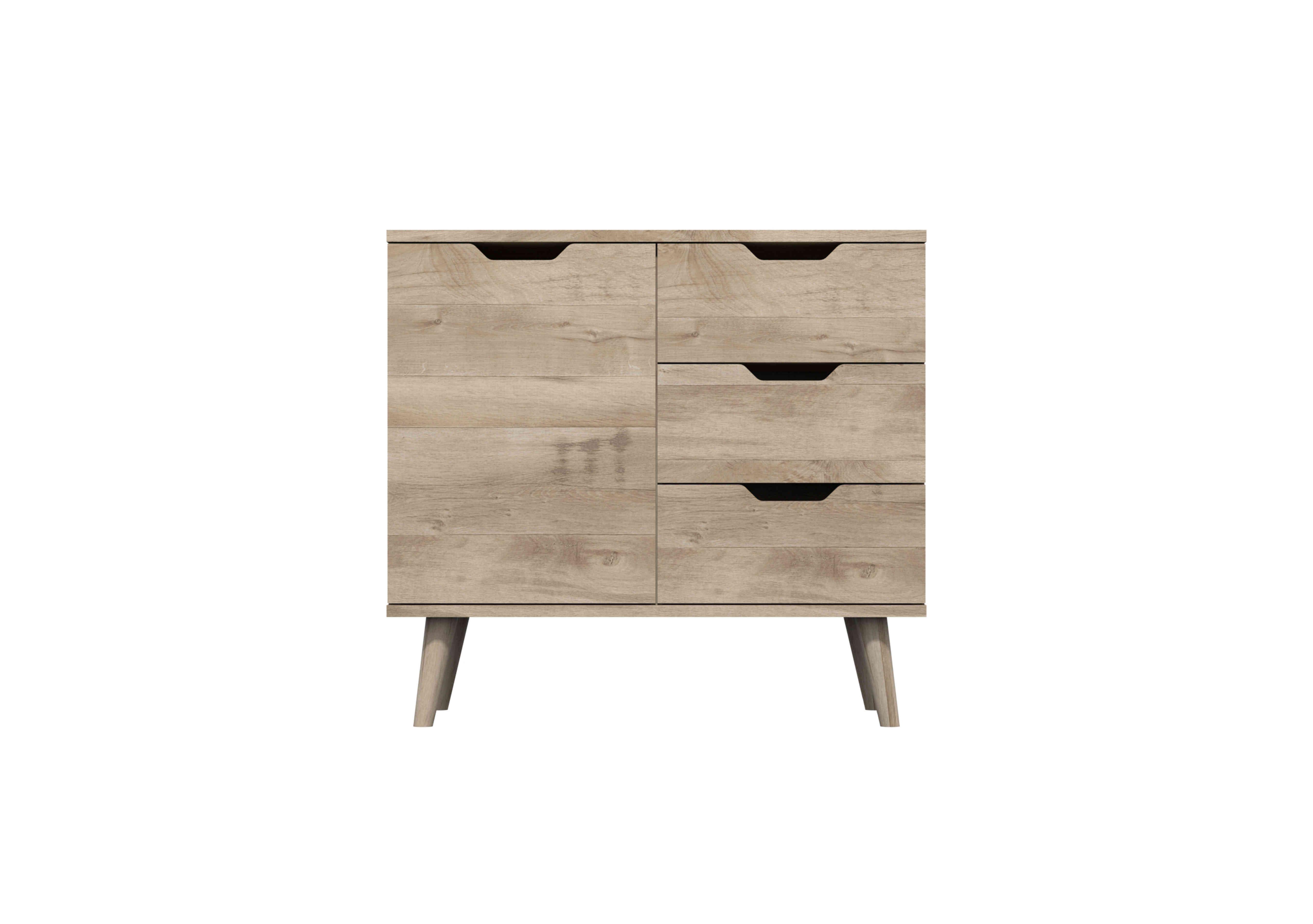 Finchley Compact Sideboard in Italian Natural Oak on Furniture Village