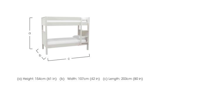Chase Bunk Bed in  on Furniture Village