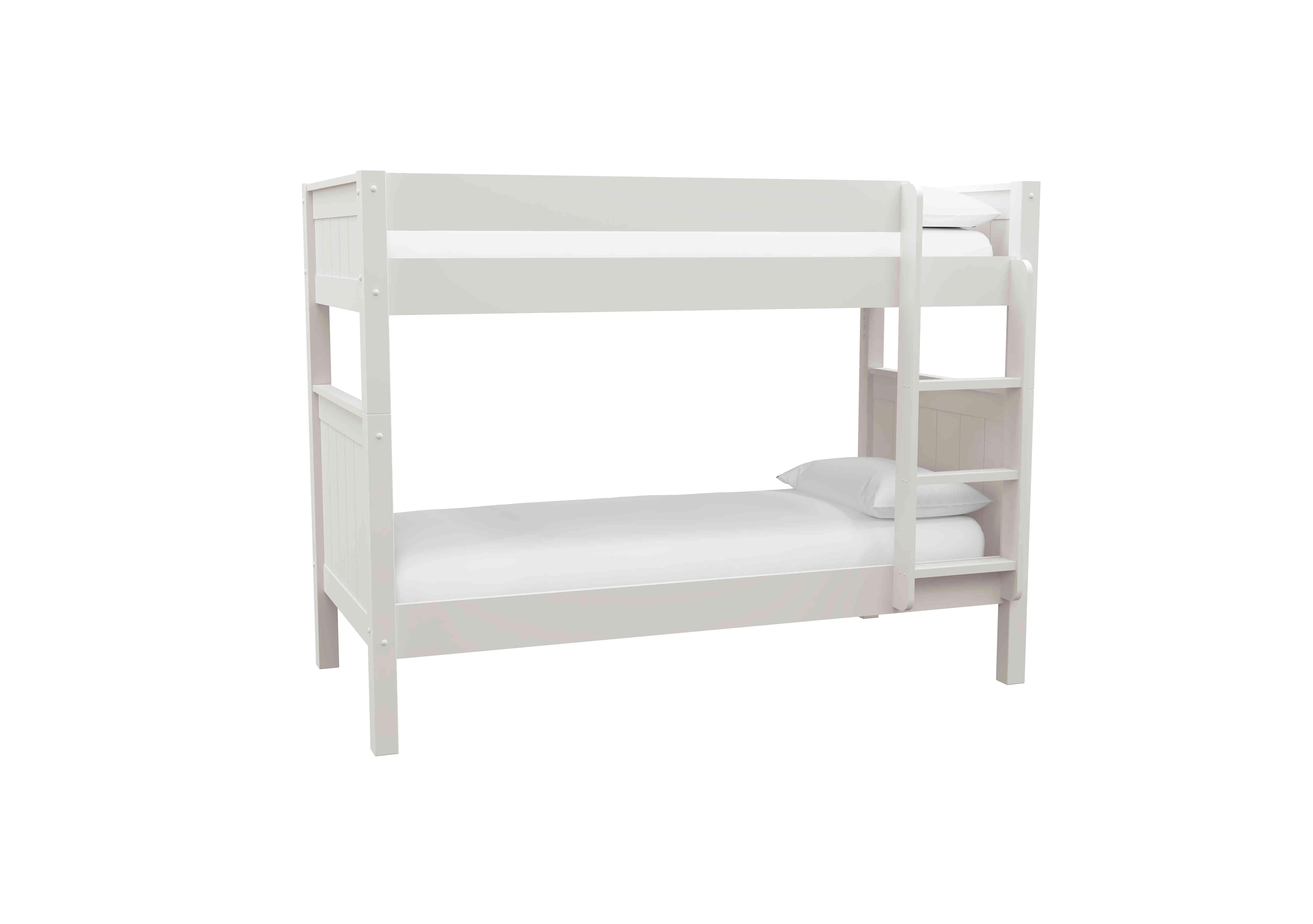Chase Bunk Bed in White on Furniture Village
