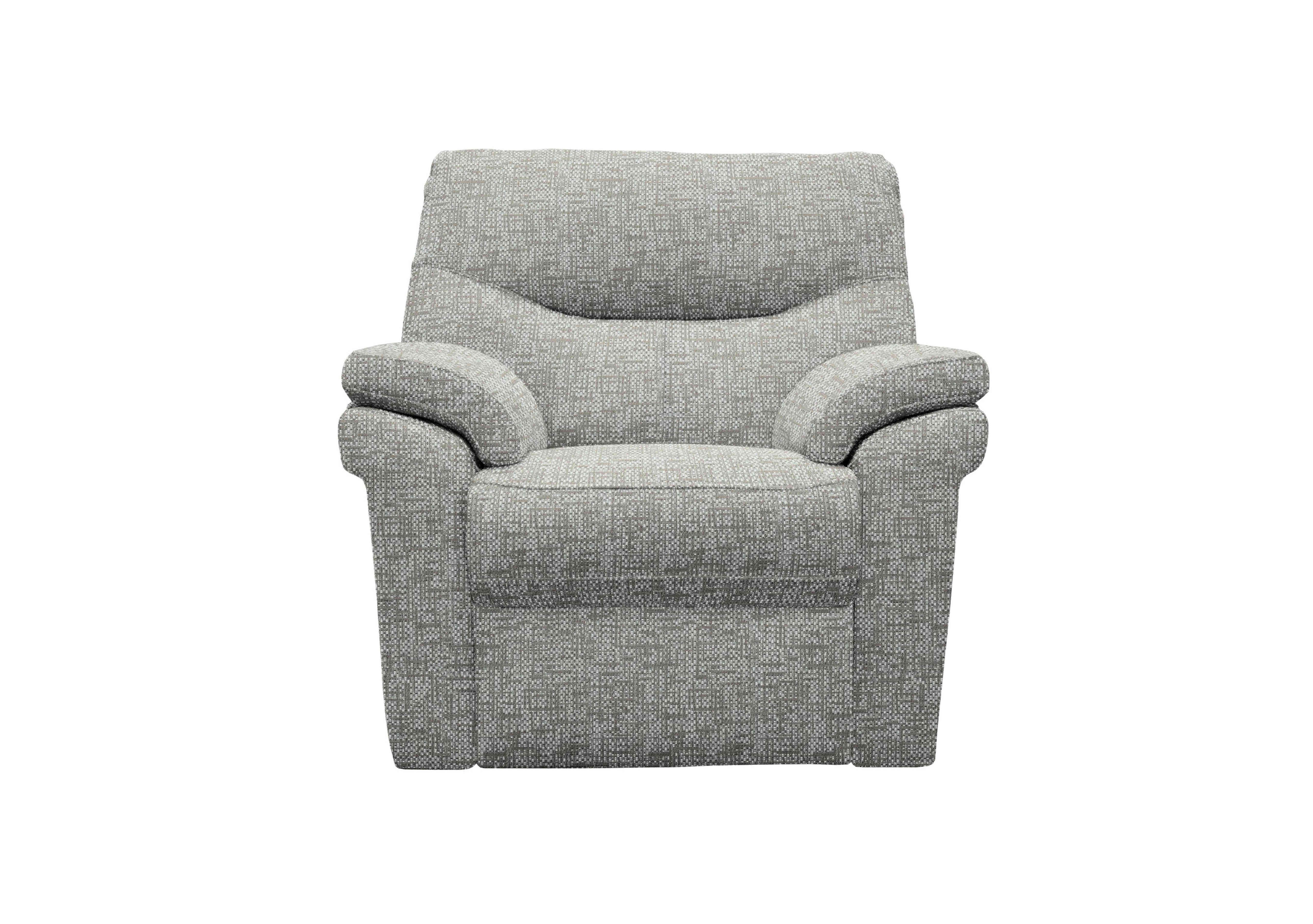 Seattle Fabric Power Recliner Armchair with Power Lumbar in B032 Remco Duck Egg on Furniture Village