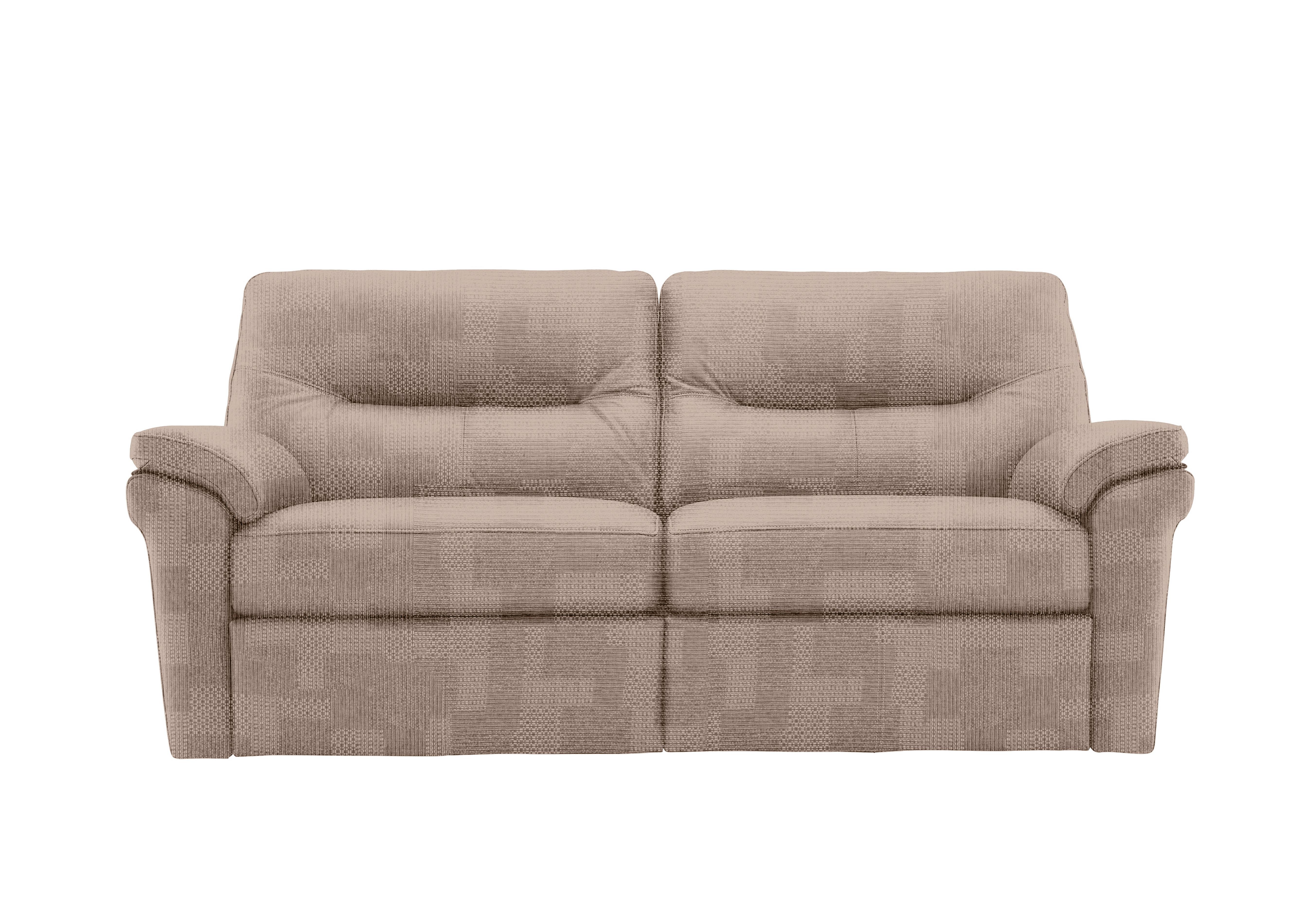 Seattle 2 Seater Fabric Power Recliner Sofa with Power Lumbar in A800 Faro Sand on Furniture Village