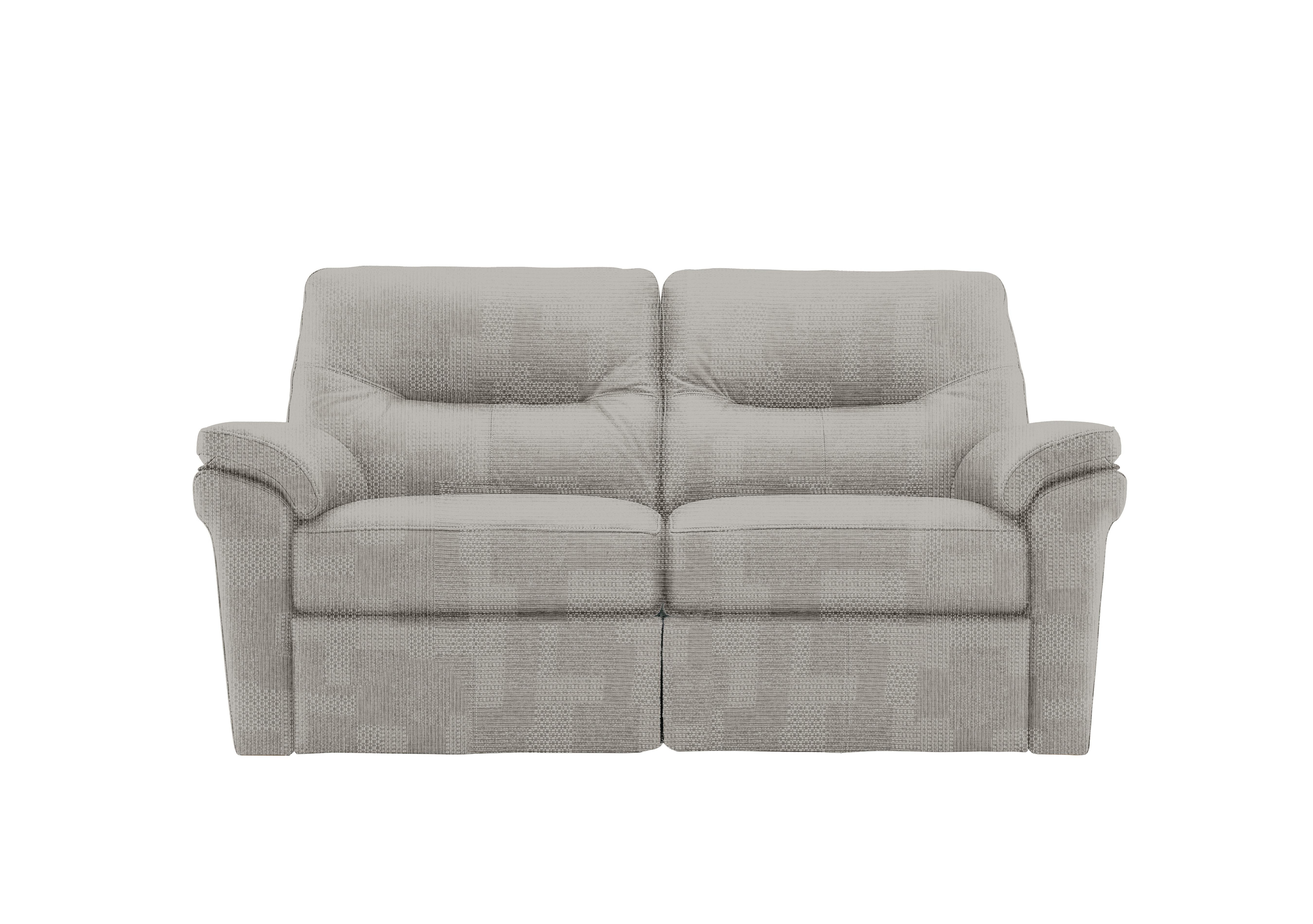 Seattle 2 Seater Fabric Power Recliner Sofa with Power Lumbar in A802 Faro Sky on Furniture Village