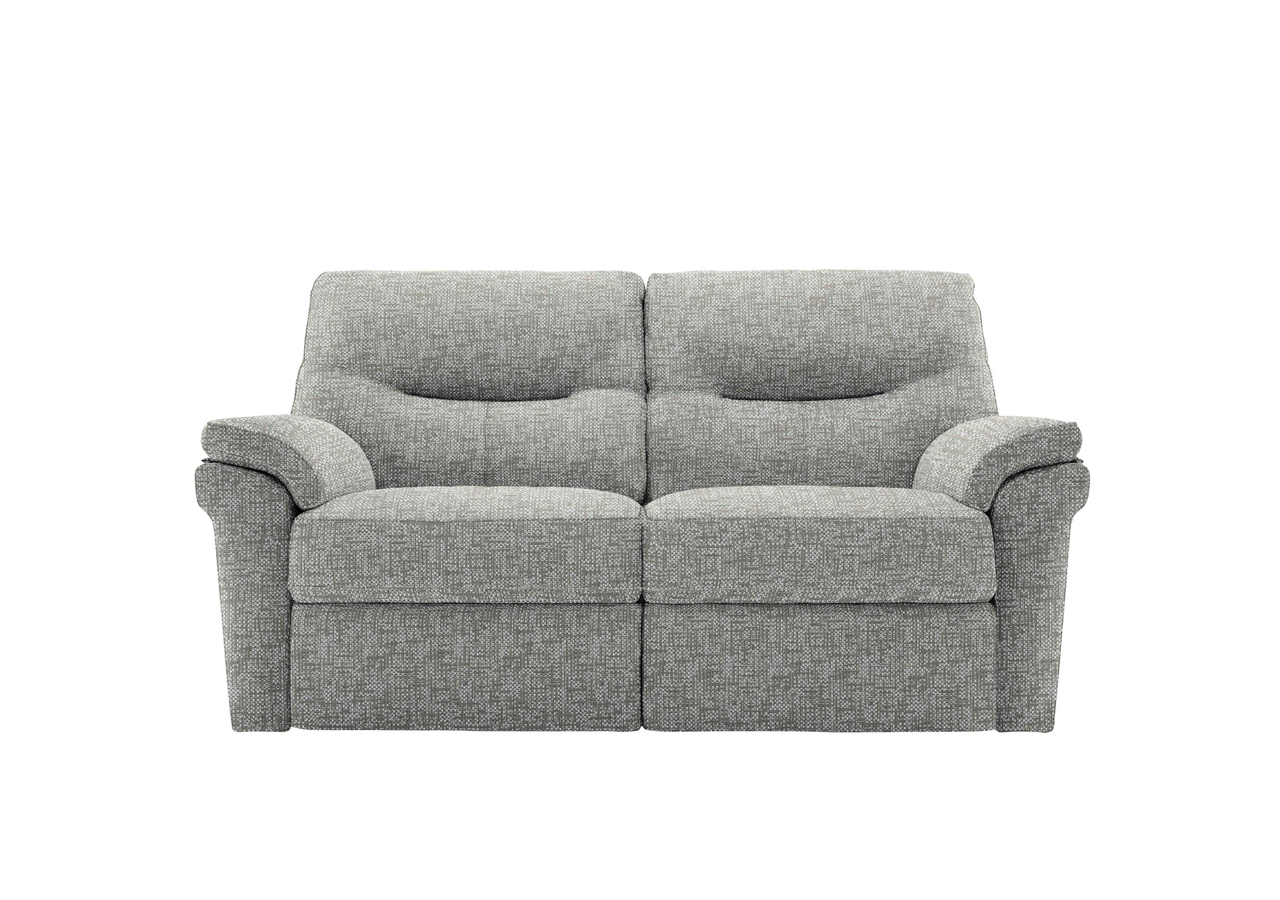Seattle 2 Seater Fabric Power Recliner Sofa with Power Lumbar in B032 Remco Duck Egg on Furniture Village