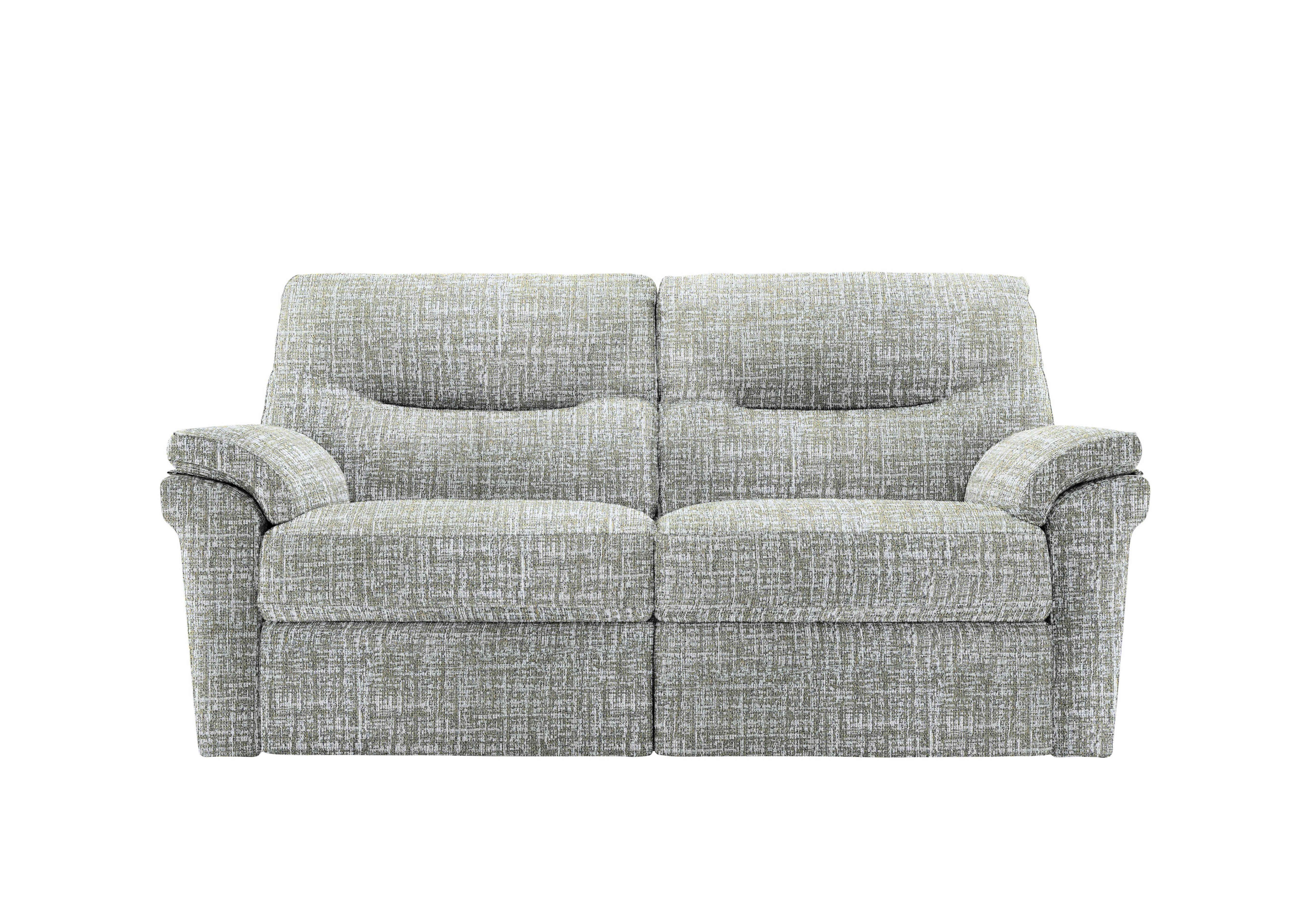 Seattle 2.5 Seater Fabric Power Recliner Sofa with Power Lumbar in B102 Shore Oatmeal on Furniture Village