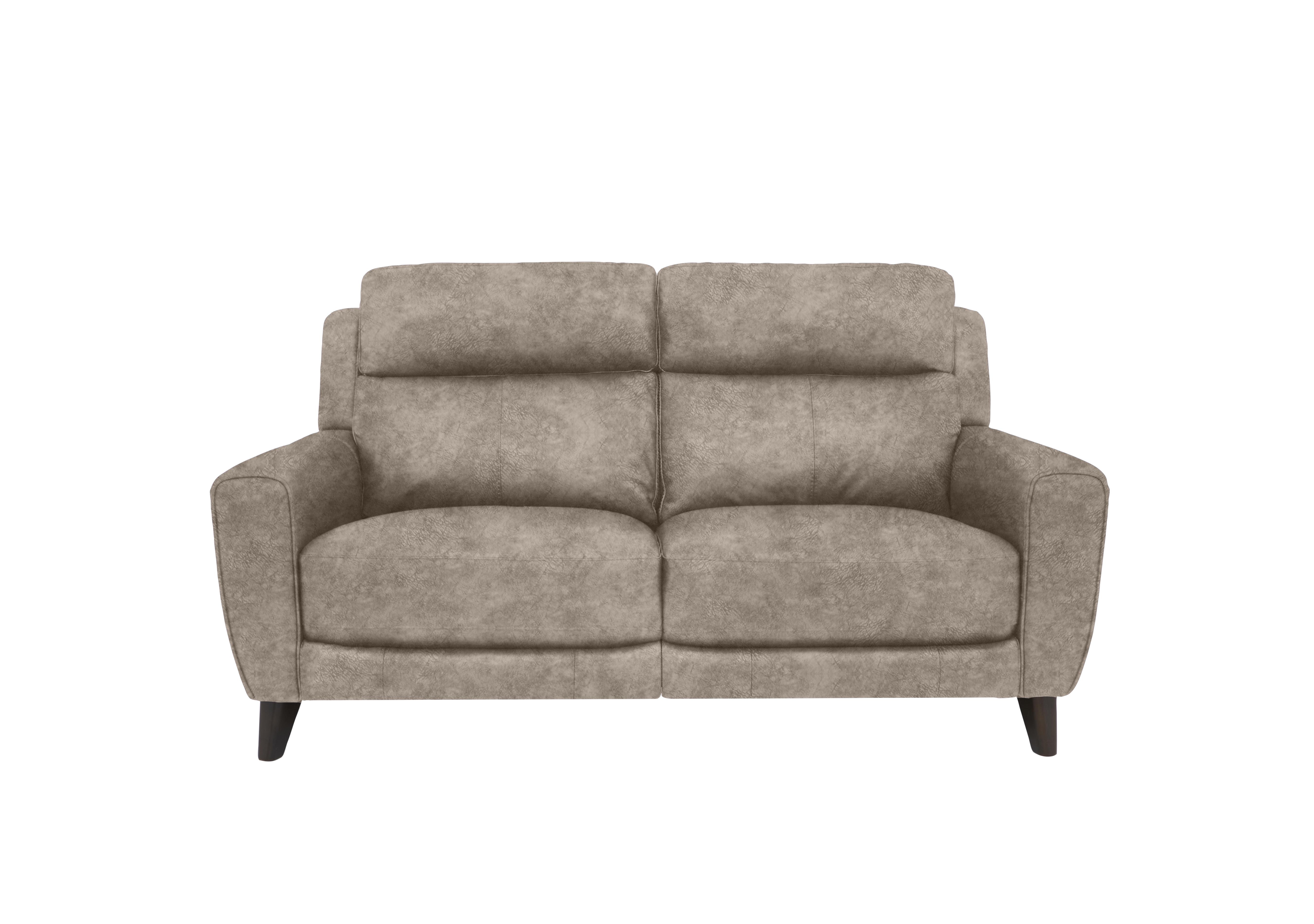 Zen 2 Seater Fabric Sofa in Bfa-Bnn-R29 Mink on Furniture Village