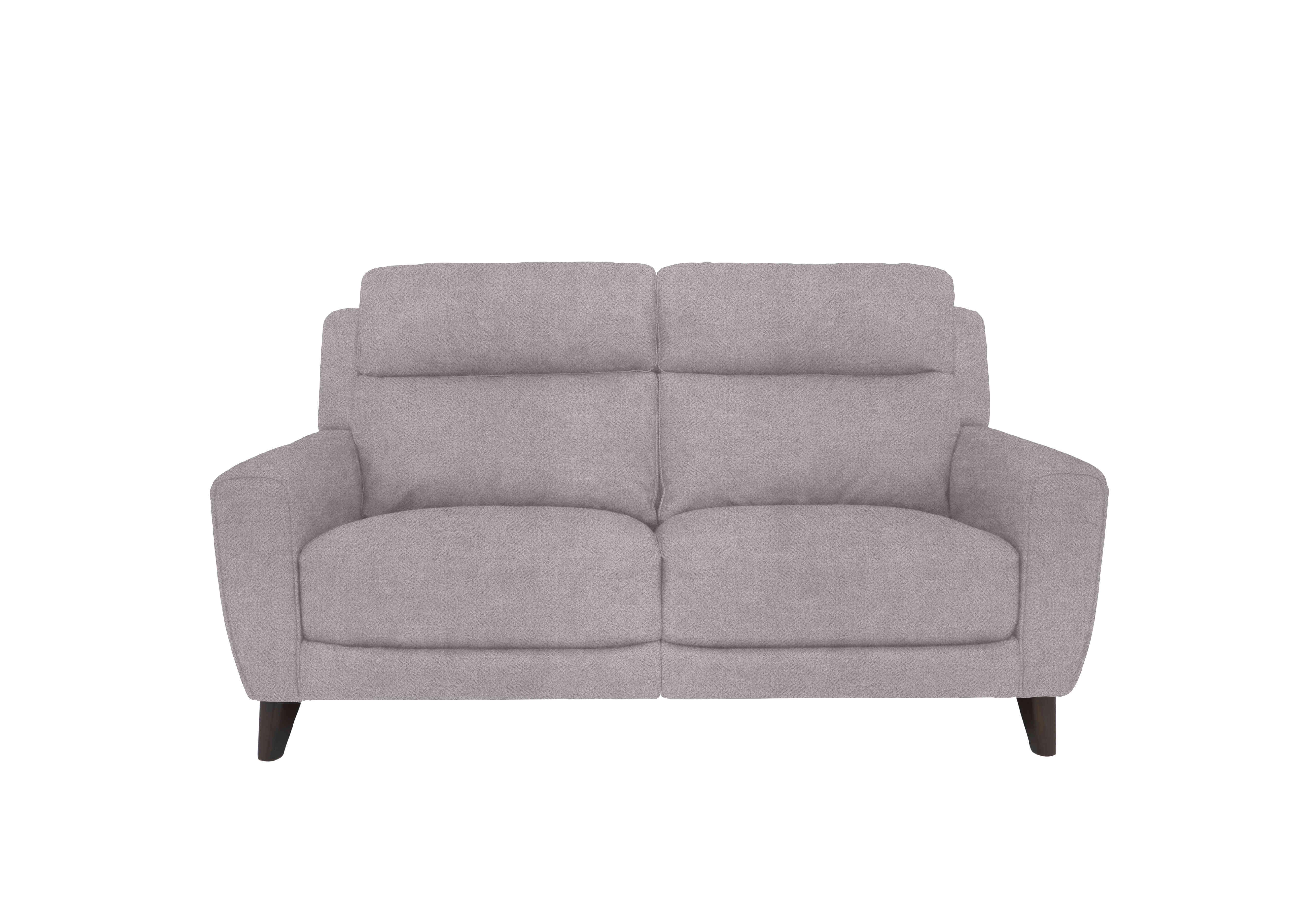 Zen 2 Seater Fabric Power Recliner Sofa with Power Headrests and Power Lumbar in Fab-Meo-R27 Pewter on Furniture Village