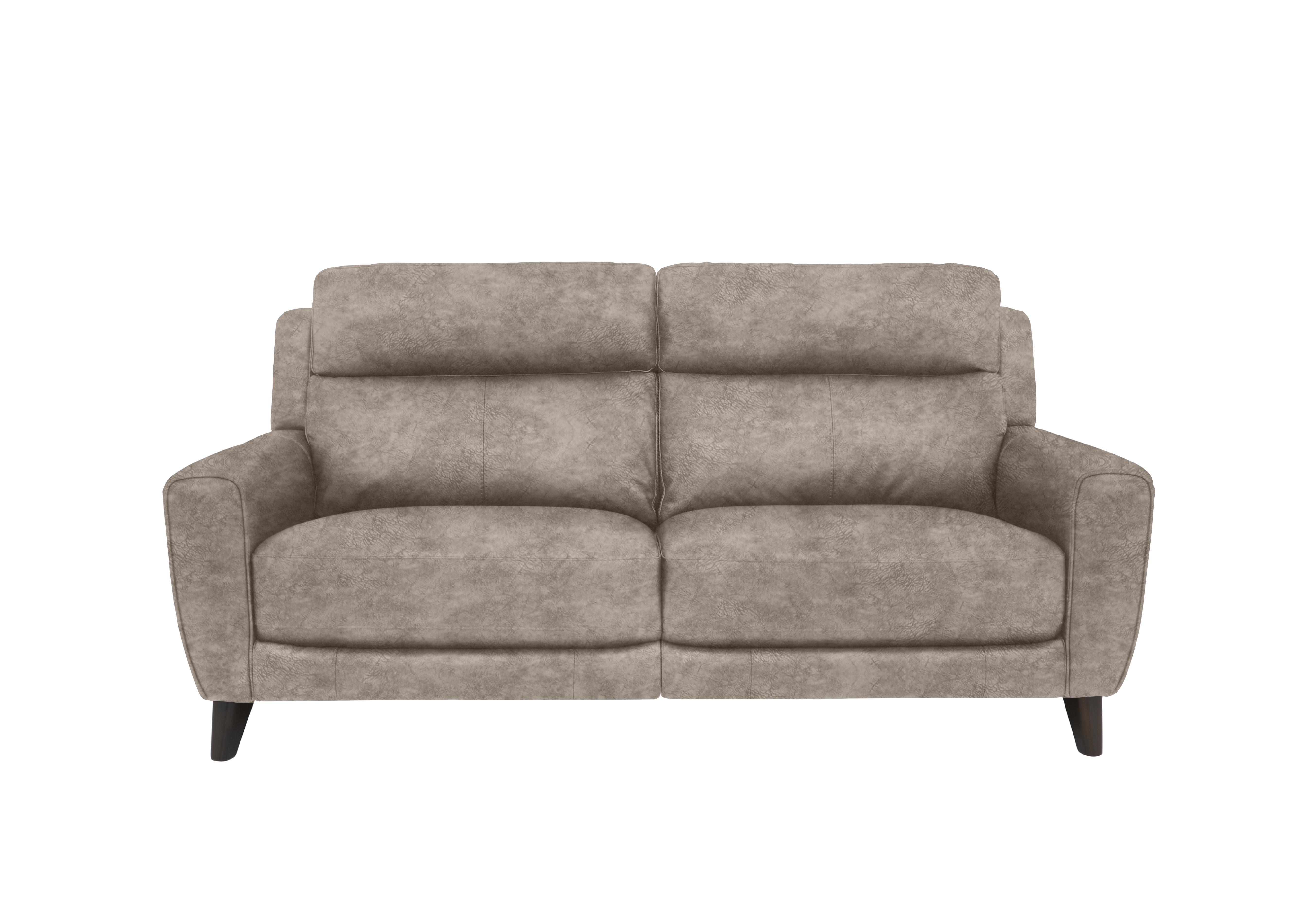 Zen 3 Seater Fabric Sofa in Bfa-Bnn-R29 Mink on Furniture Village