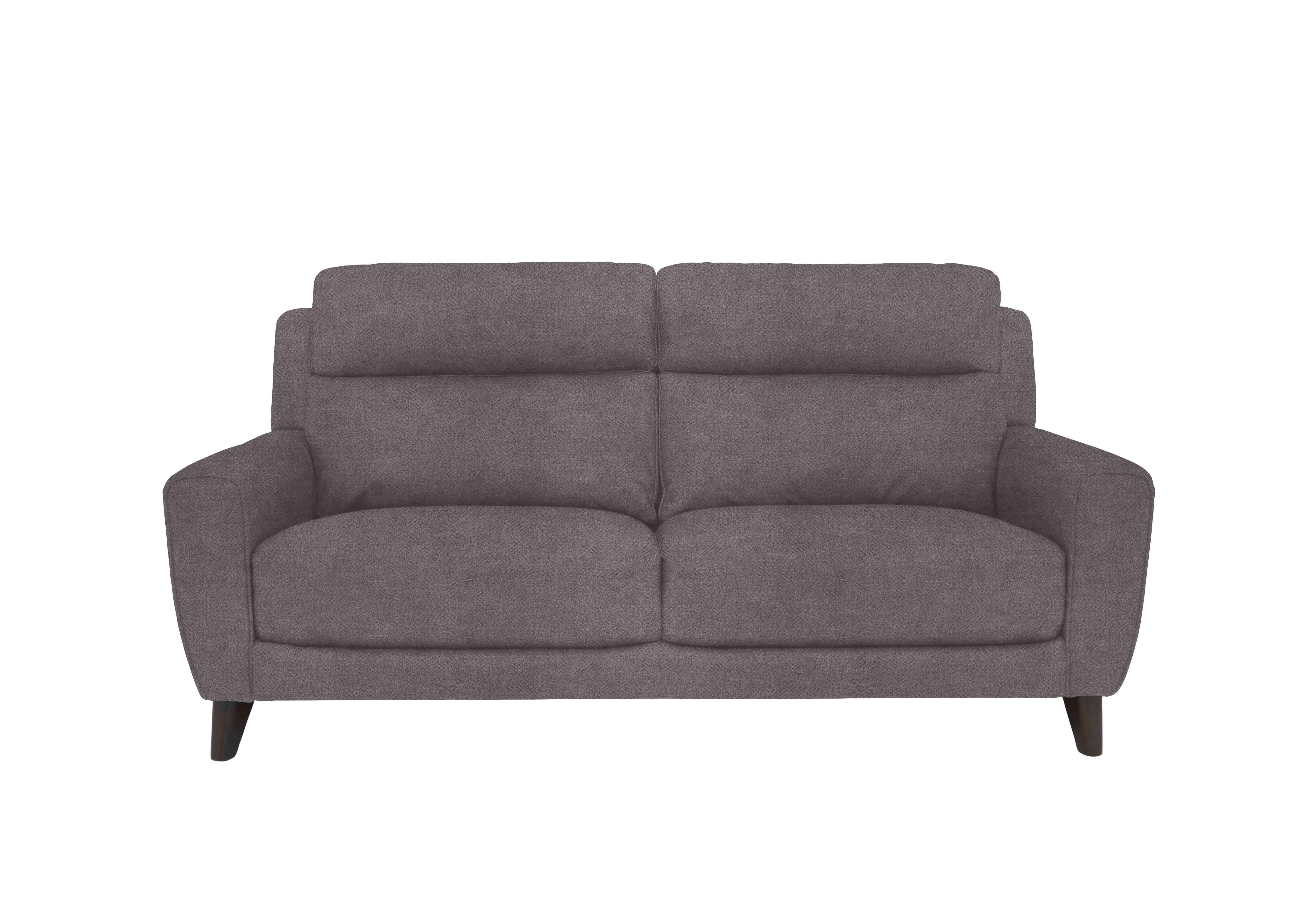 Zen 3 Seater Fabric Sofa in Fab-Meo-R25 Iron Grey on Furniture Village