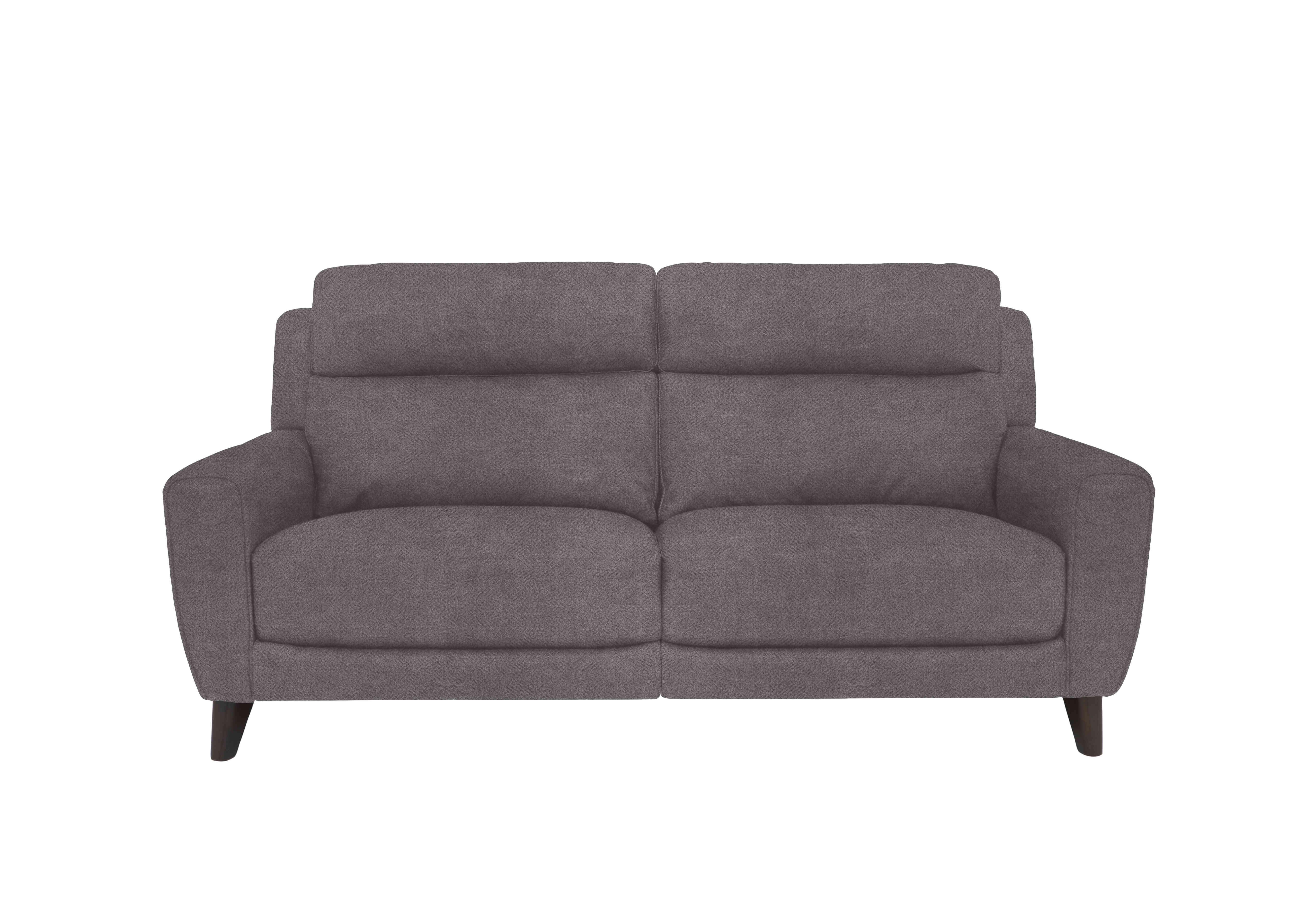 Zen 3 Seater Fabric Sofa in Fab-Meo-R25 Iron Grey on Furniture Village
