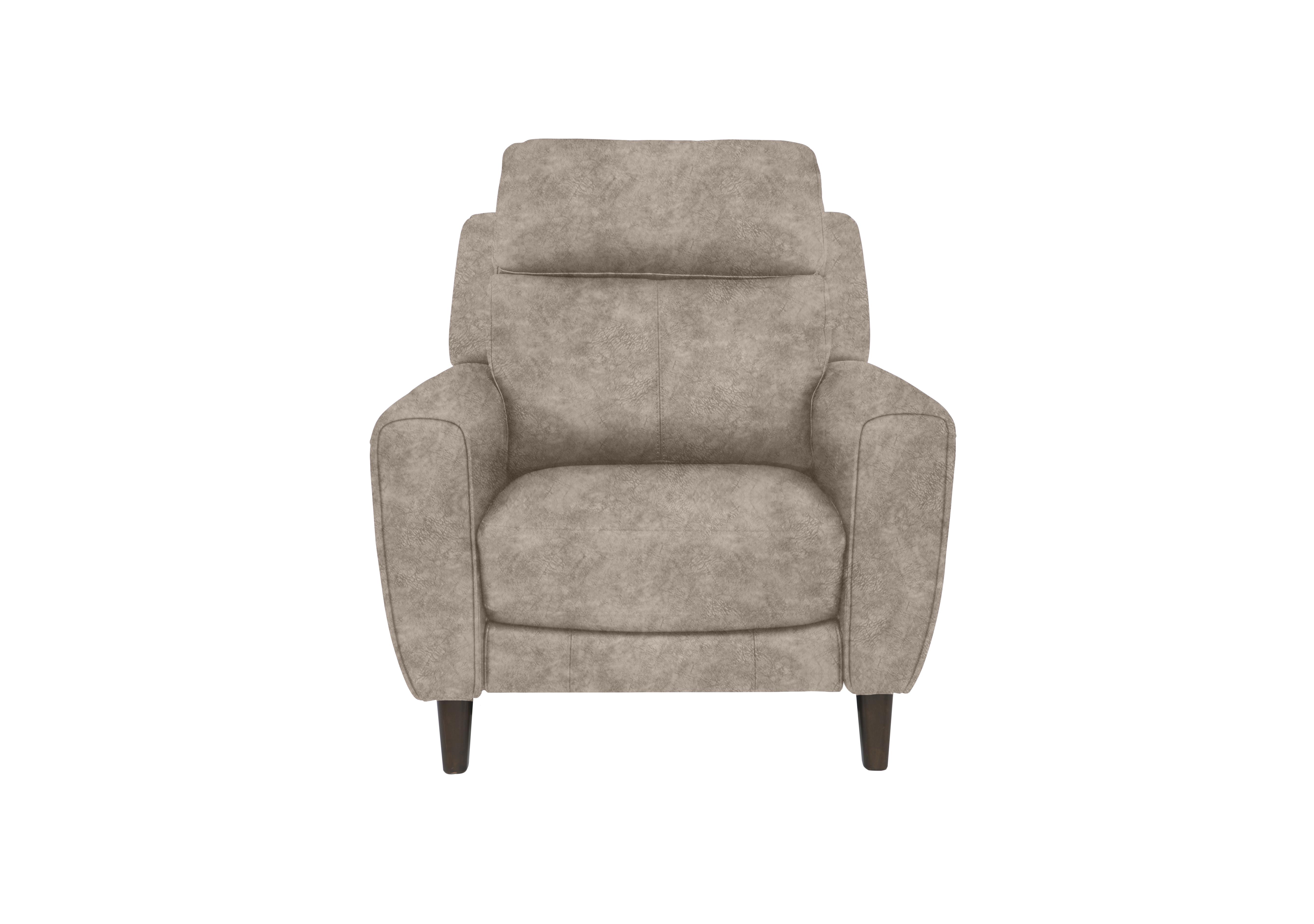 Zen Fabric Power Recliner Chair with Power Headrest in Bfa-Bnn-R29 Mink on Furniture Village