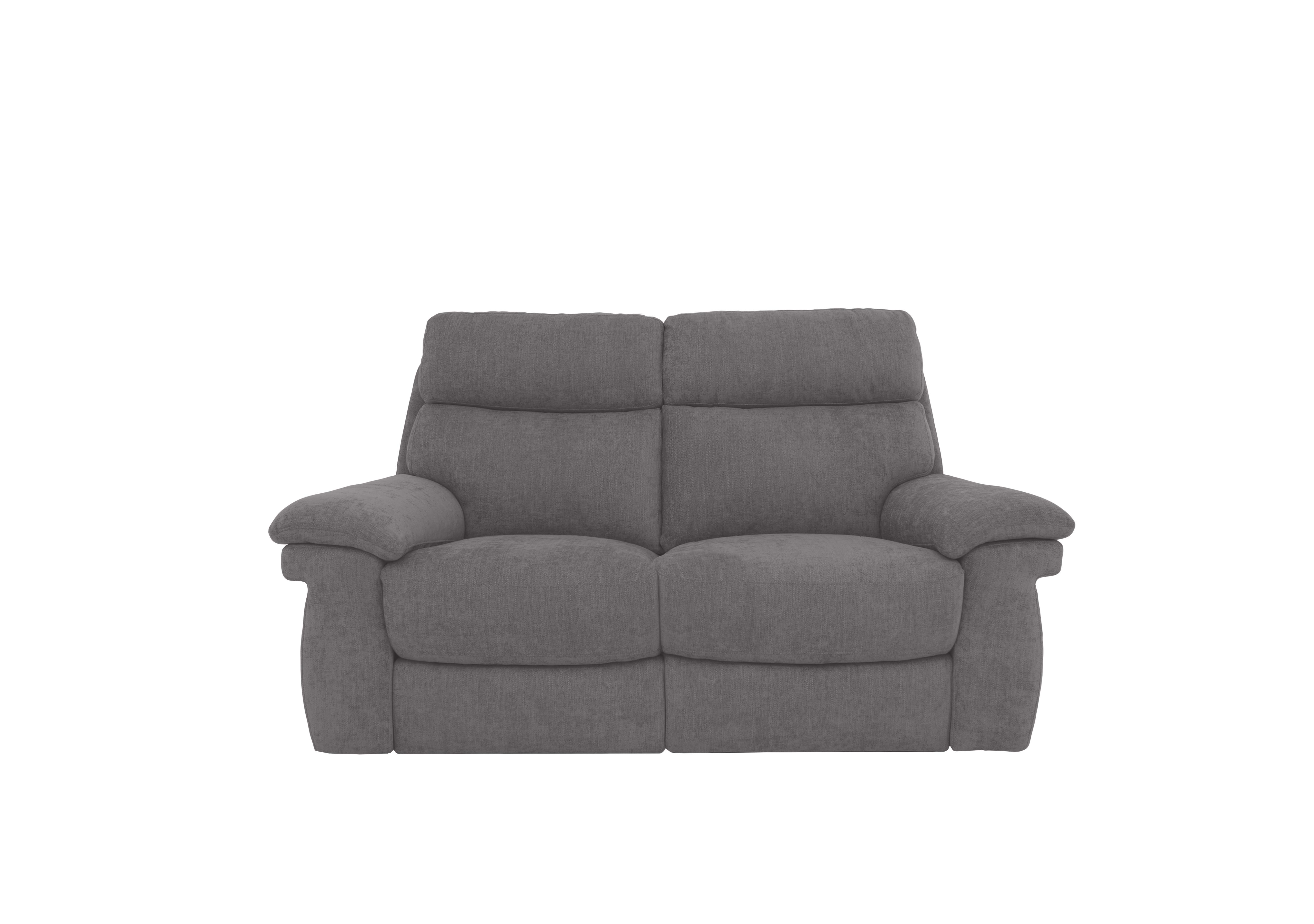 Serene 2 Seater Fabric Sofa in Fab-Meo-R25 Iron Grey on Furniture Village