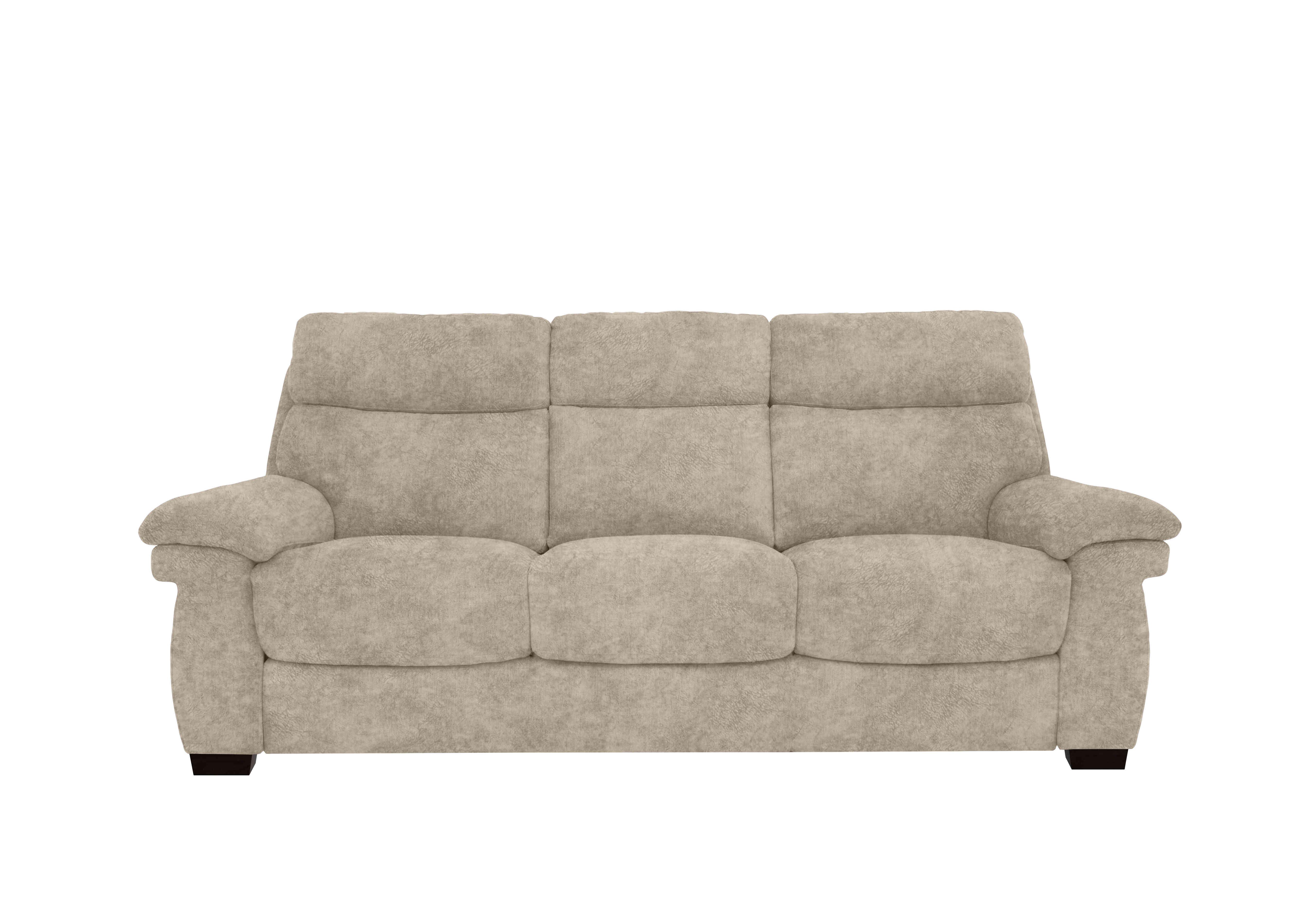 Serene 3 Seater Fabric Sofa in Bfa-Bnn-R26 Cream on Furniture Village