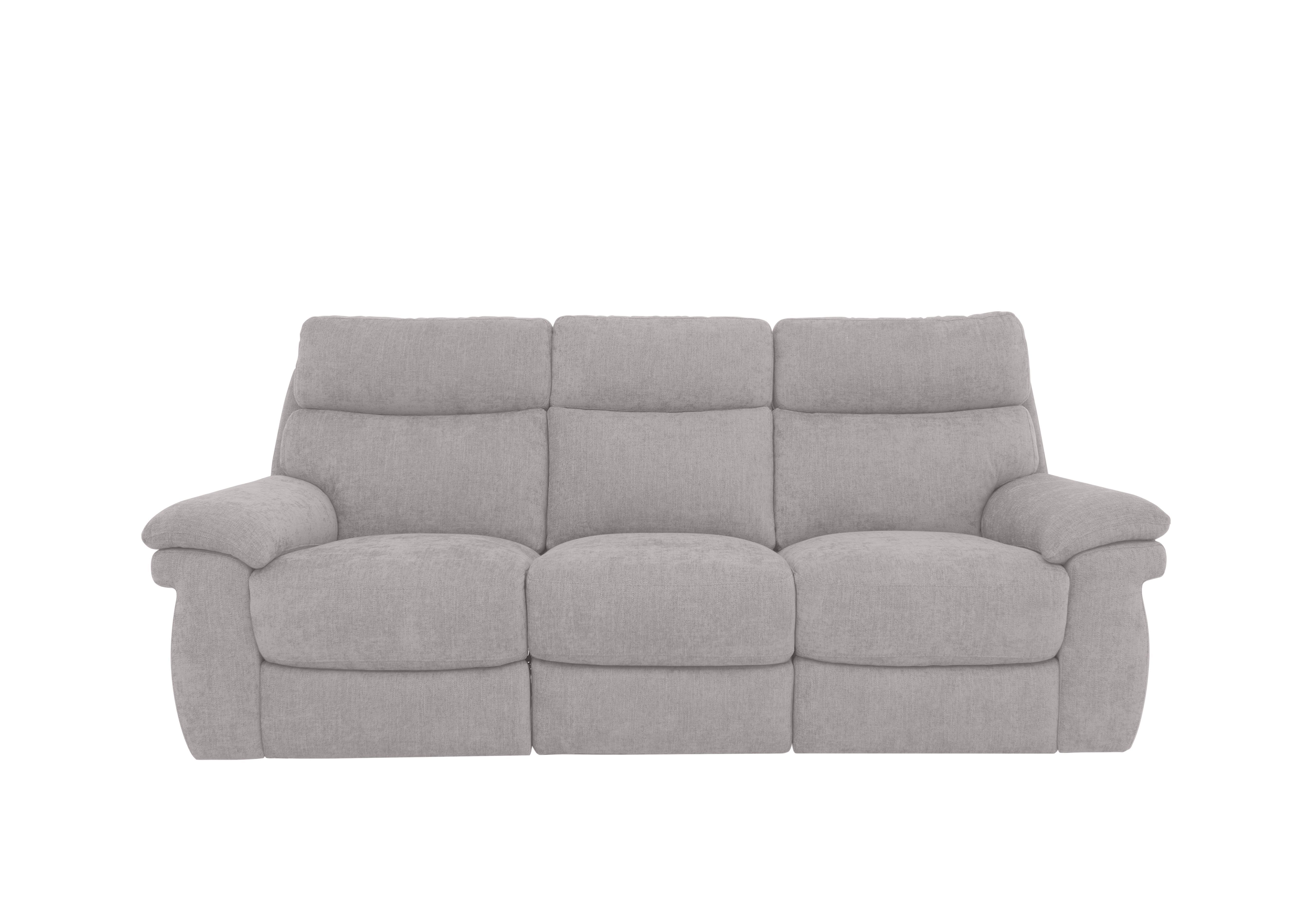 Serene 3 Seater Fabric Sofa in Fab-Meo-R27 Pewter on Furniture Village